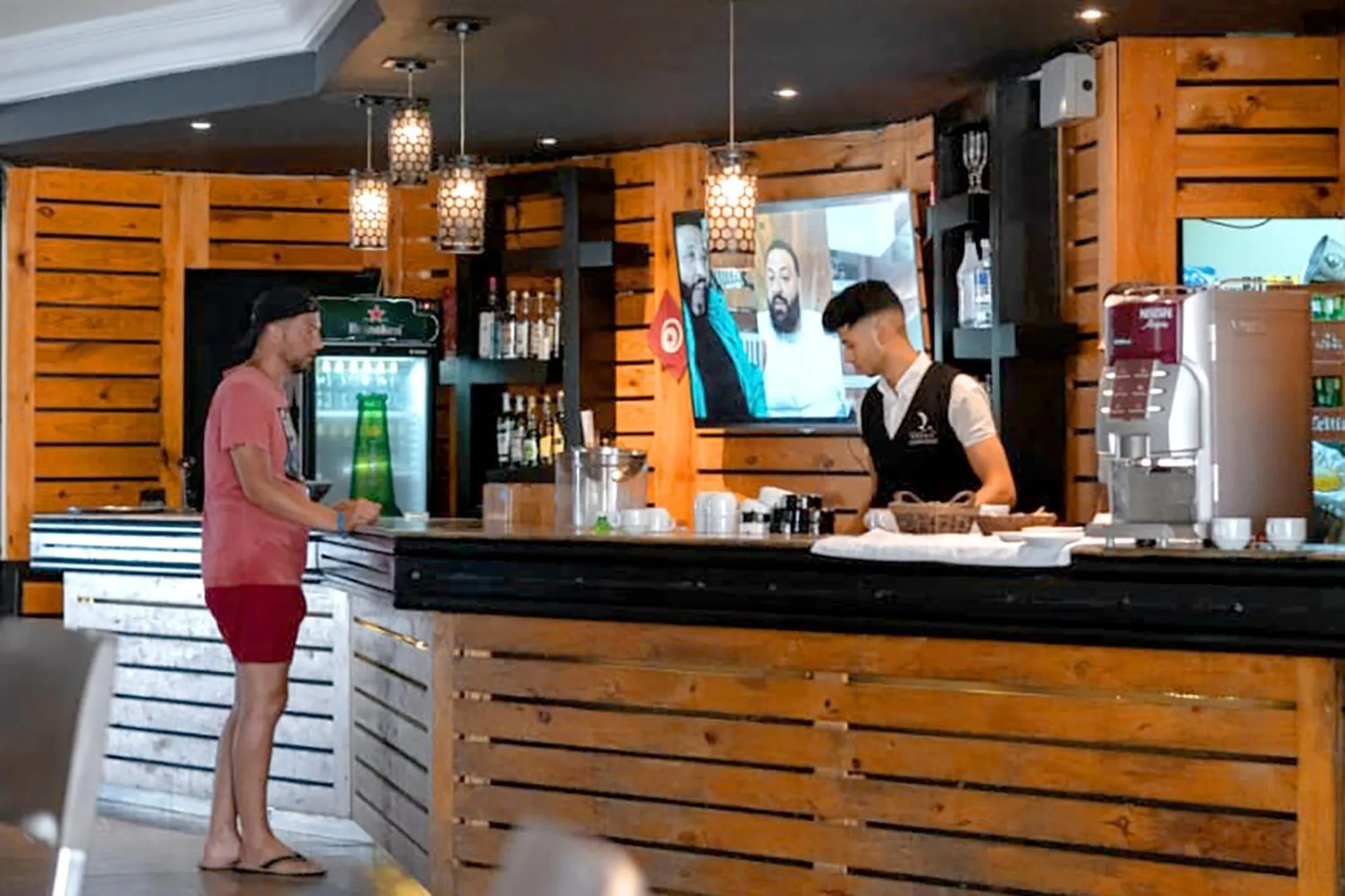 Lounge or bar in Hotel El Habib Monastir