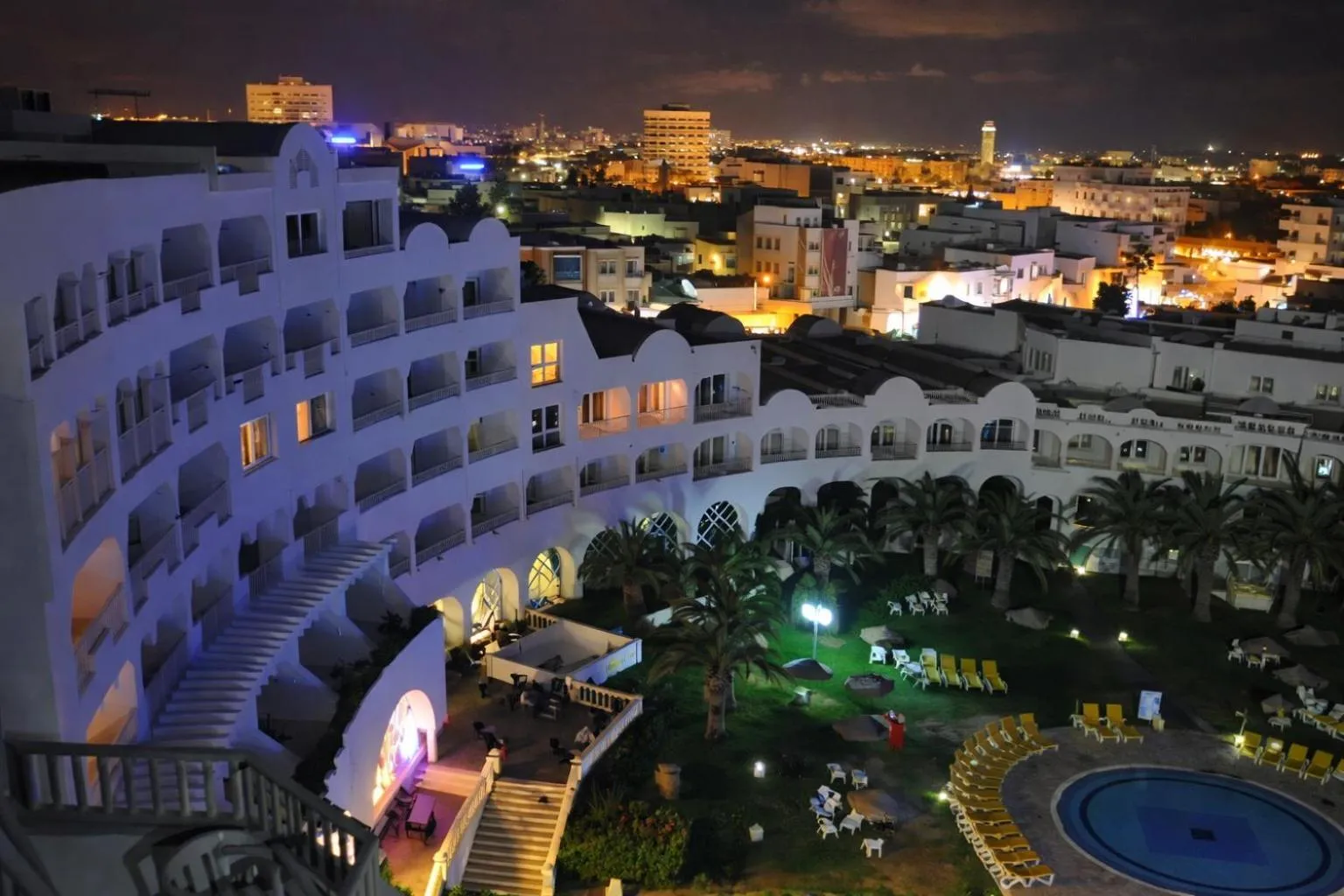 Property building in Hotel El Habib Monastir