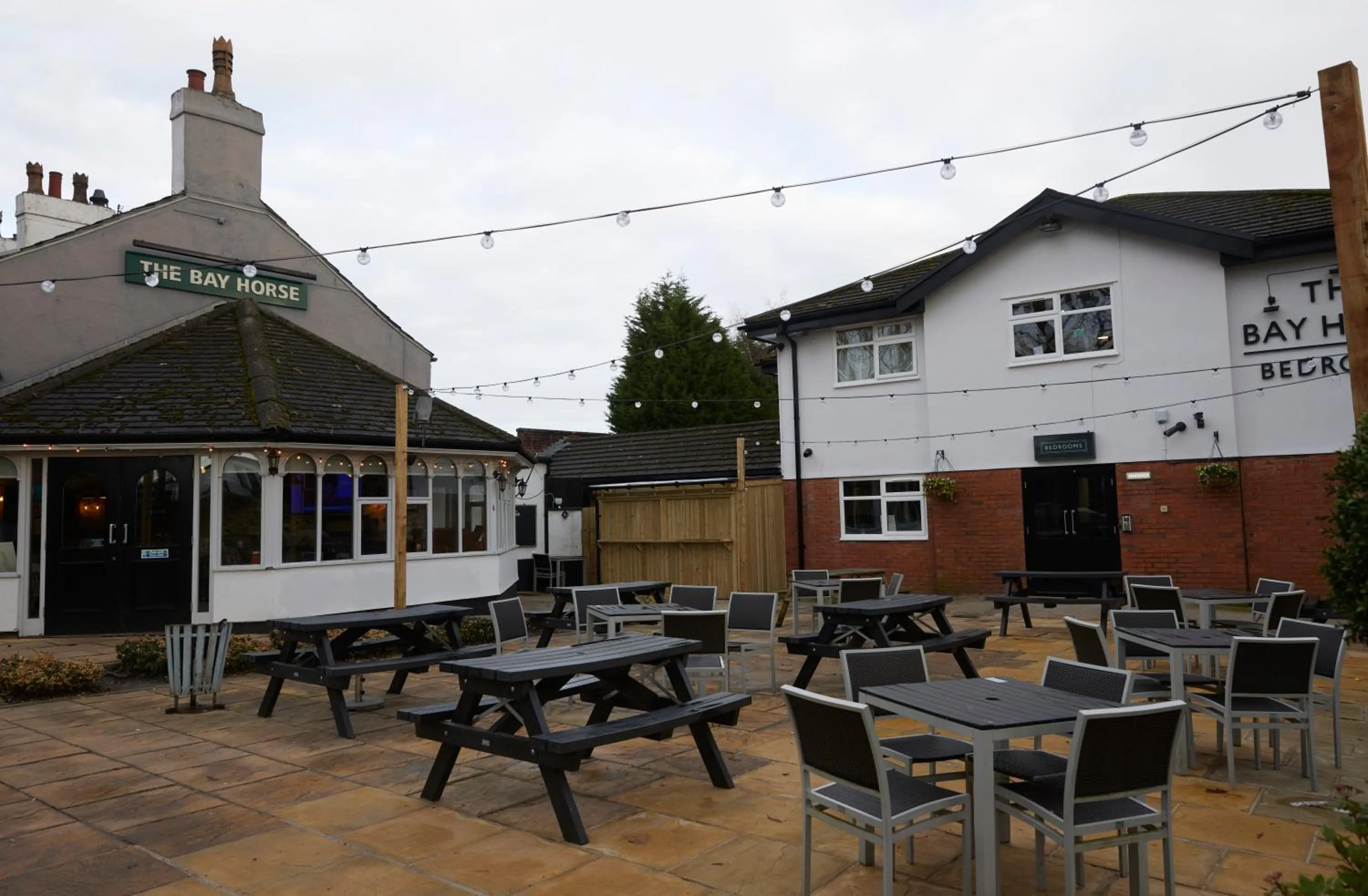 Seating area in The Bay Horse Hotel