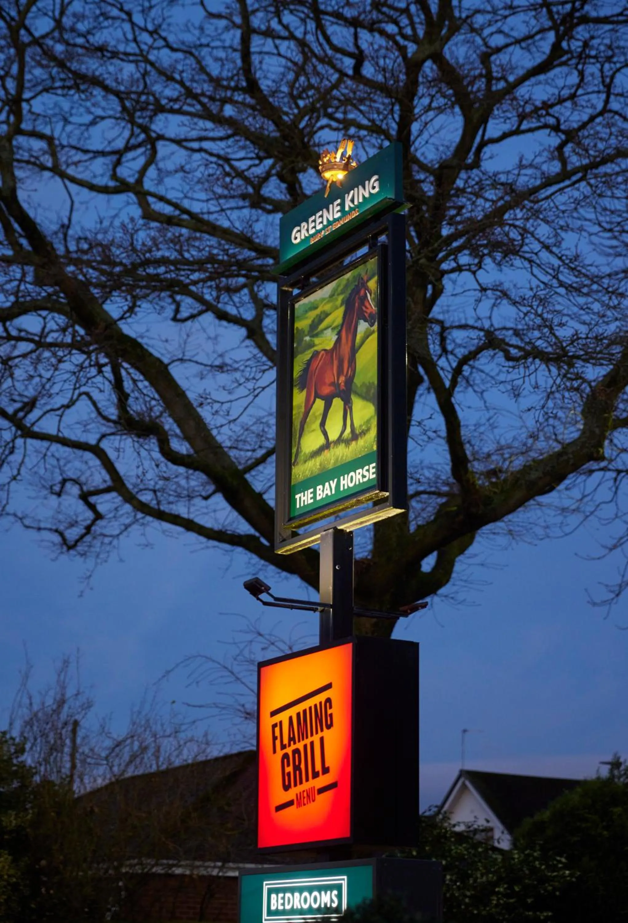 Logo/Certificate/Sign in The Bay Horse Hotel