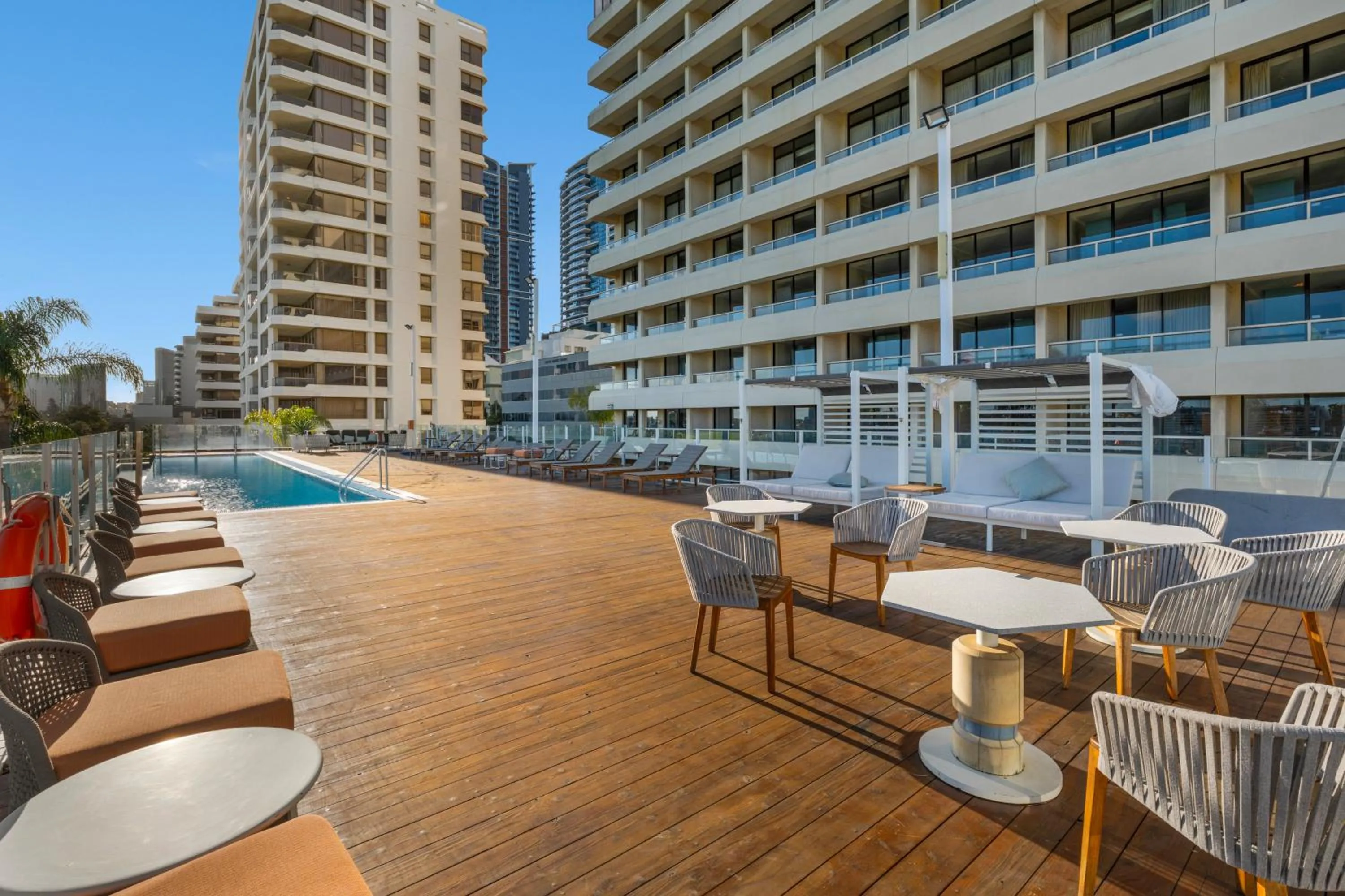 Property building in Crowne Plaza Perth by IHG