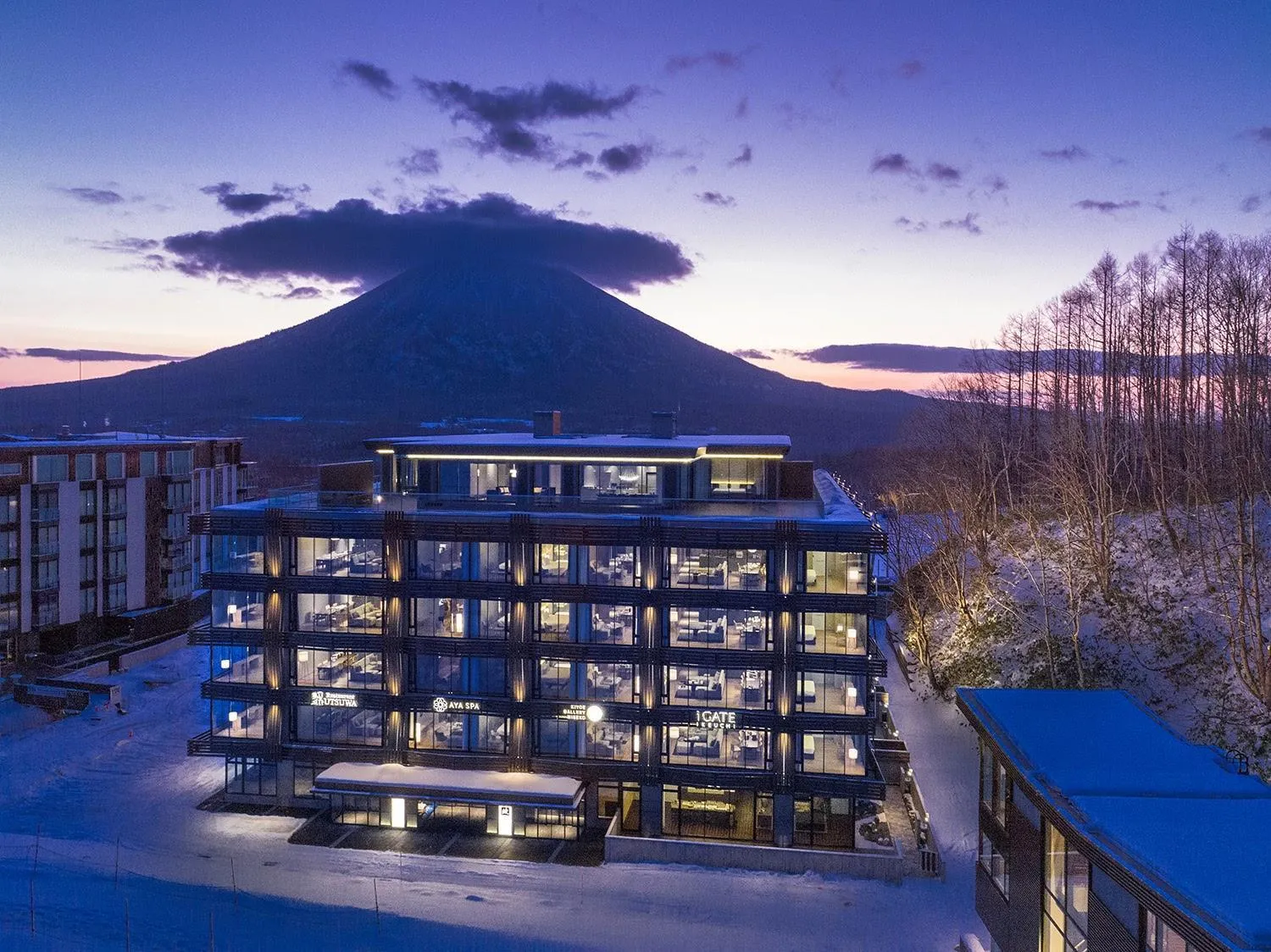 Bird's eye view in Aya Niseko