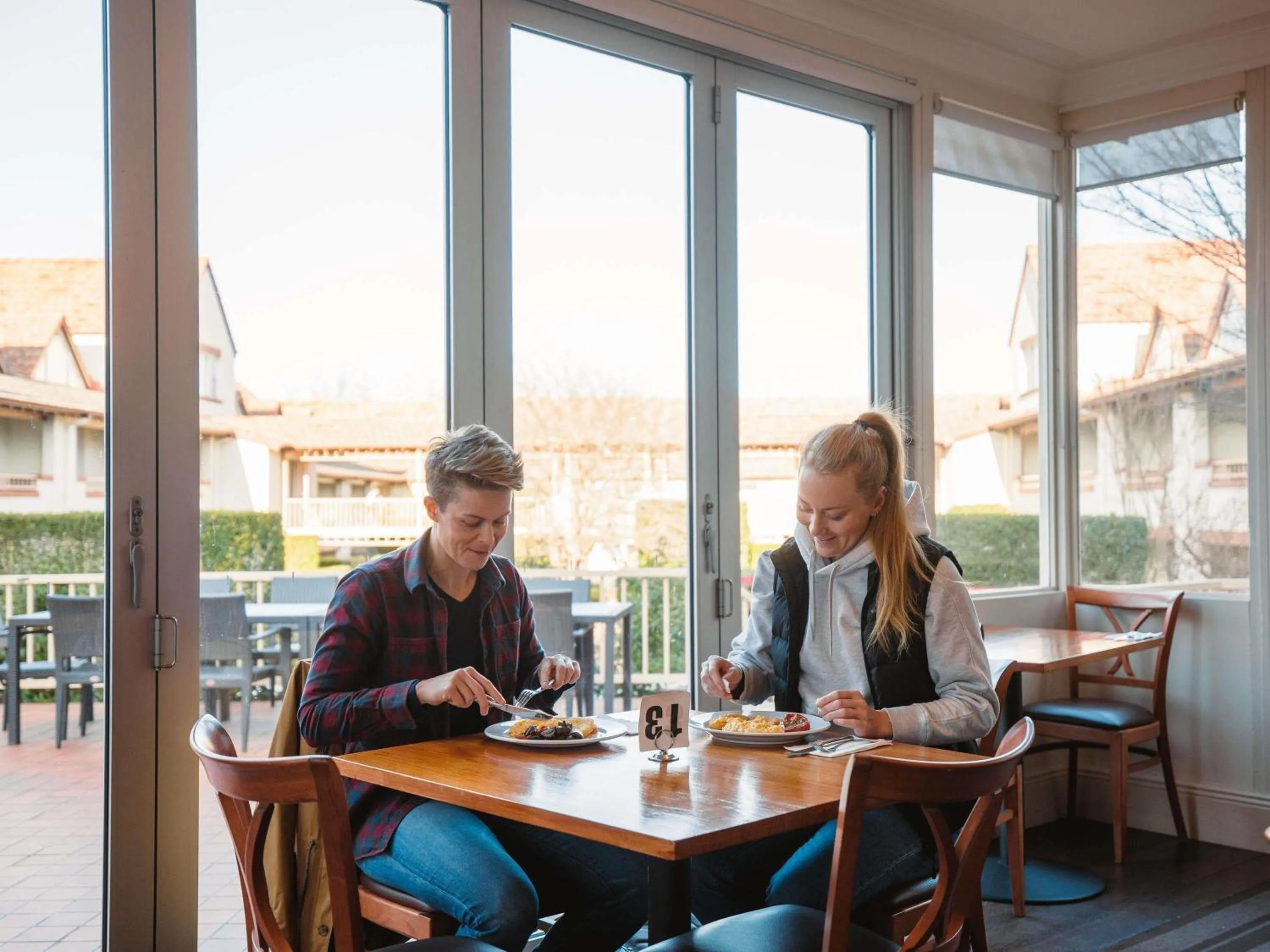 Breakfast in Mercure Canberra