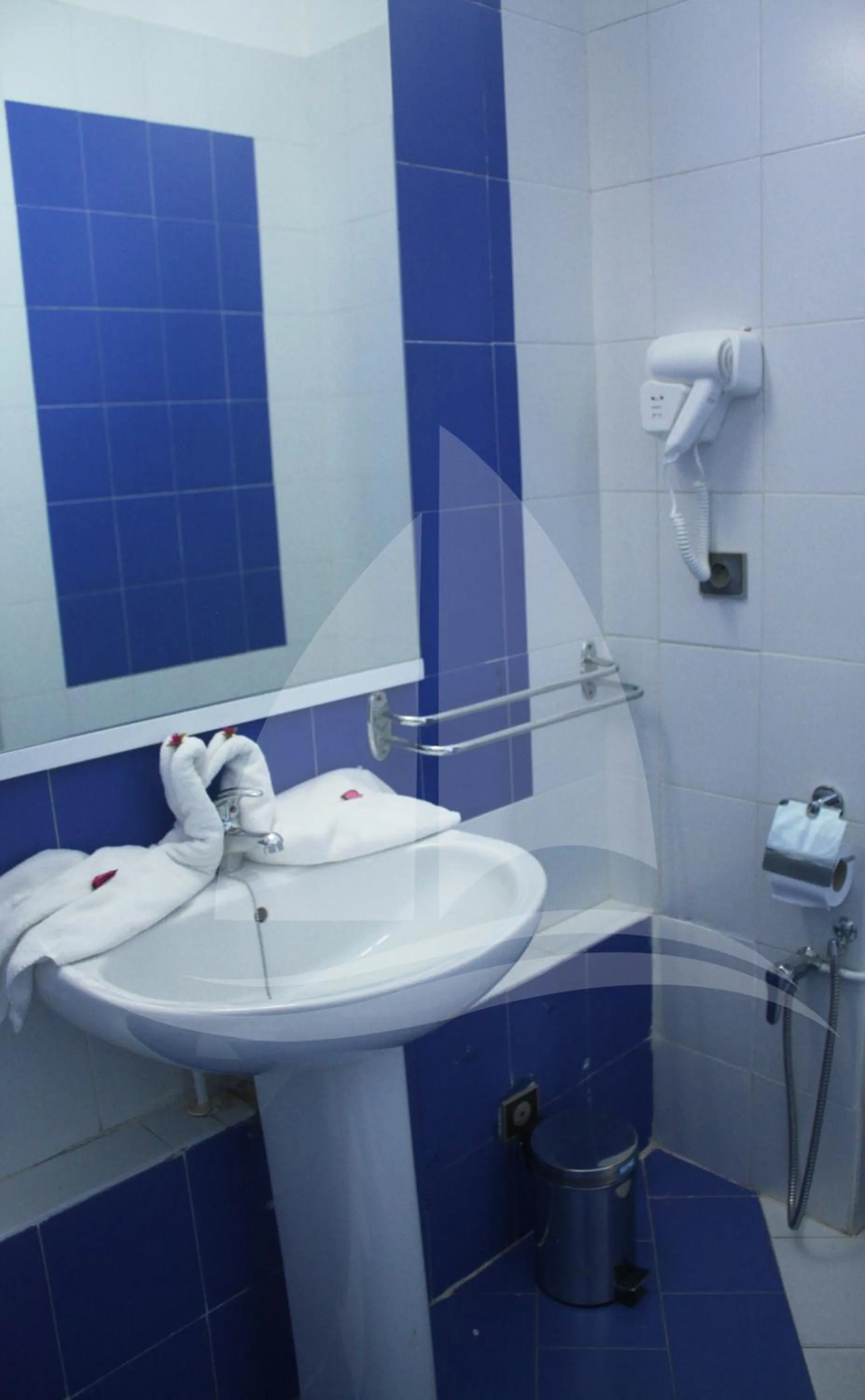 Bathroom in Marina Cap Monastir- Appart'Hôtel