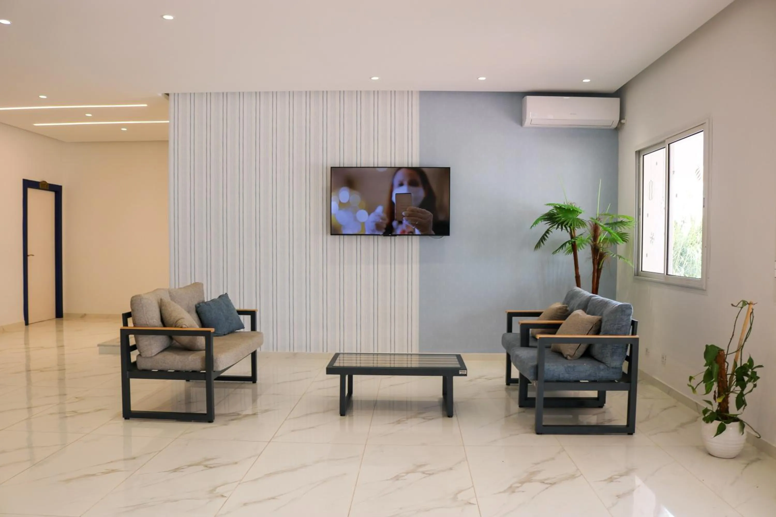 Living room in Marina Cap Monastir- Appart'Hôtel