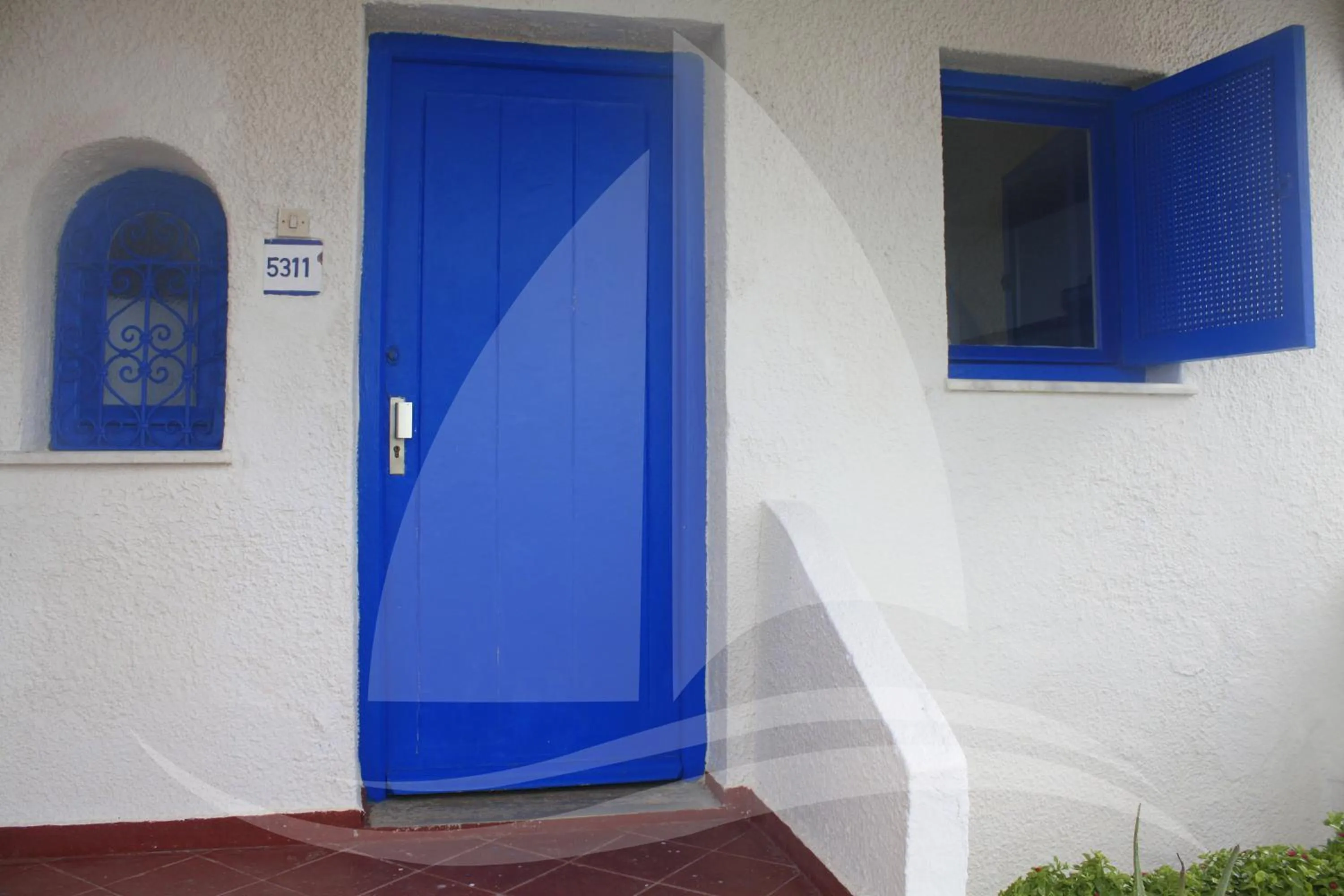 Decorative detail in Marina Cap Monastir- Appart'Hôtel