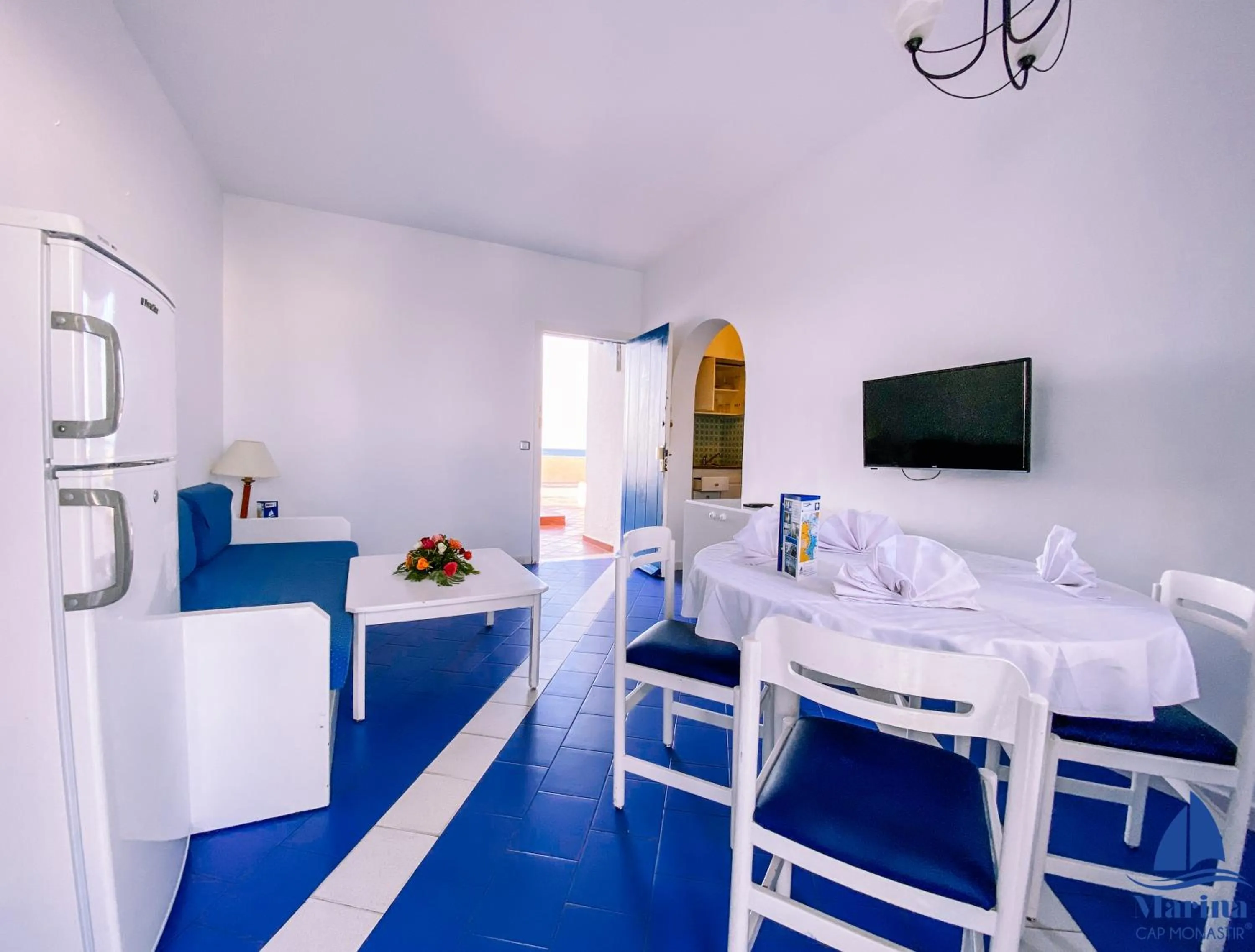 Dining area in Marina Cap Monastir- Appart'Hôtel