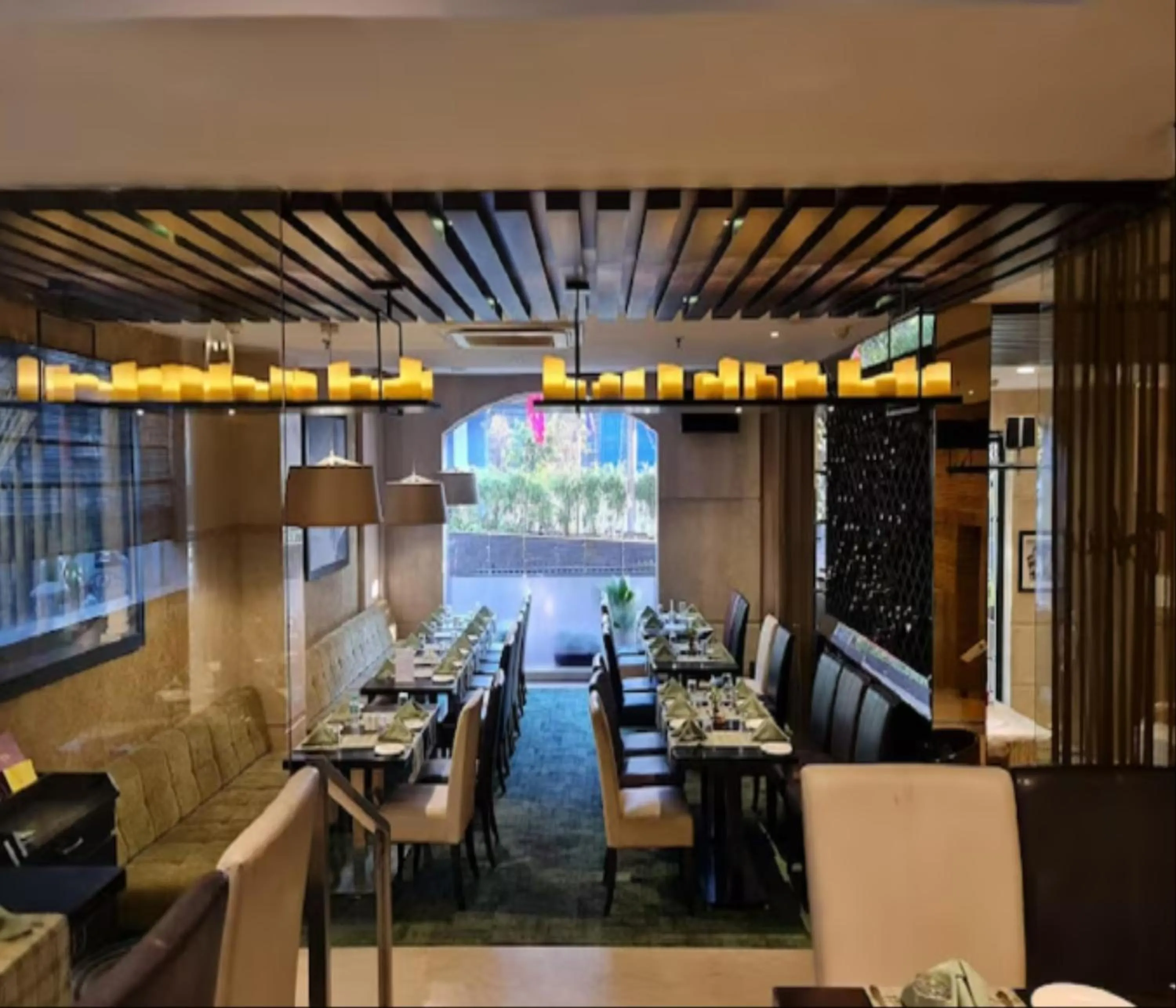 Restaurant/places to eat in Barsana Boutique Hotel - Pure vegetarian