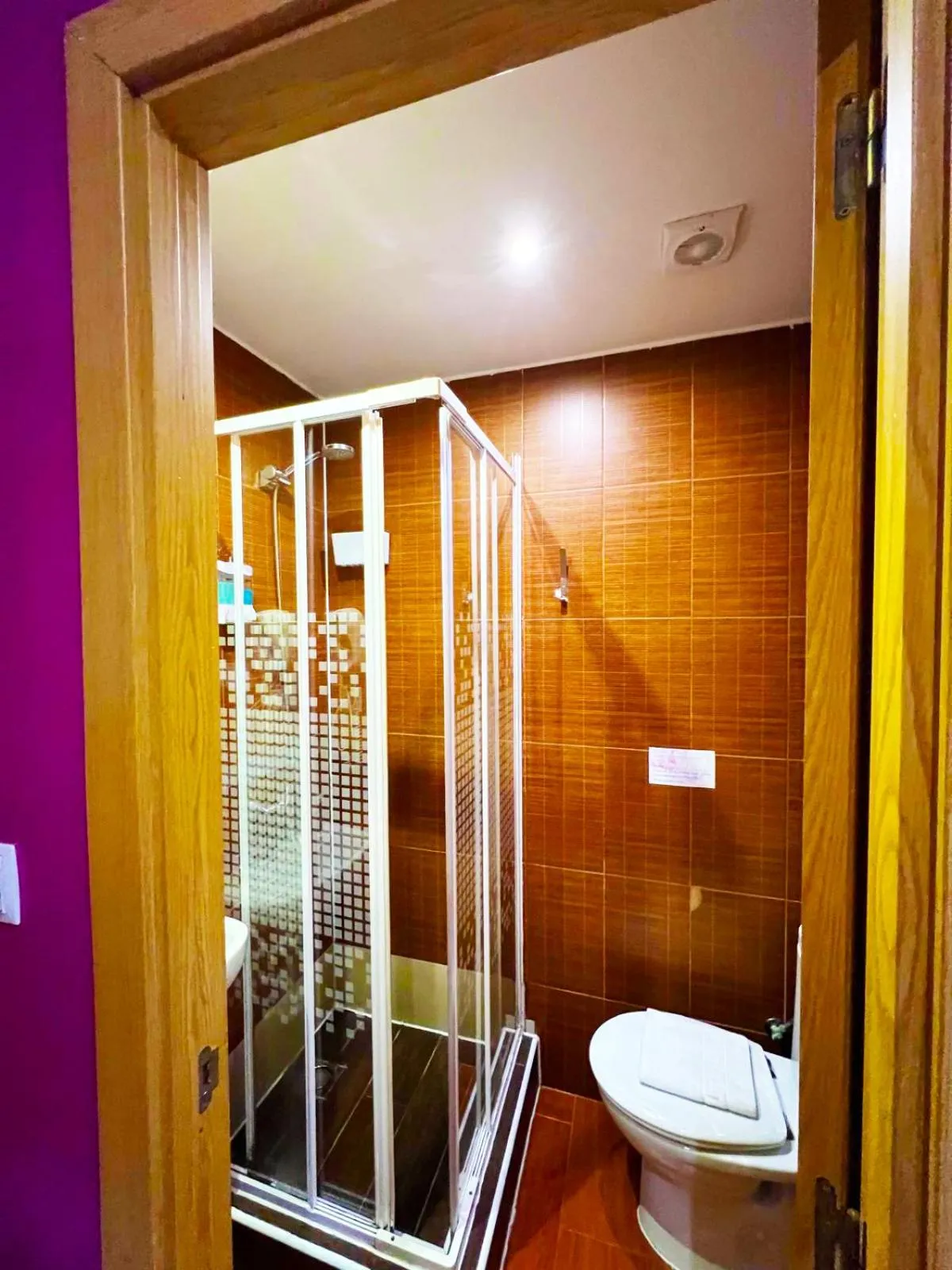 Bathroom in Hostal Abel Victoriano