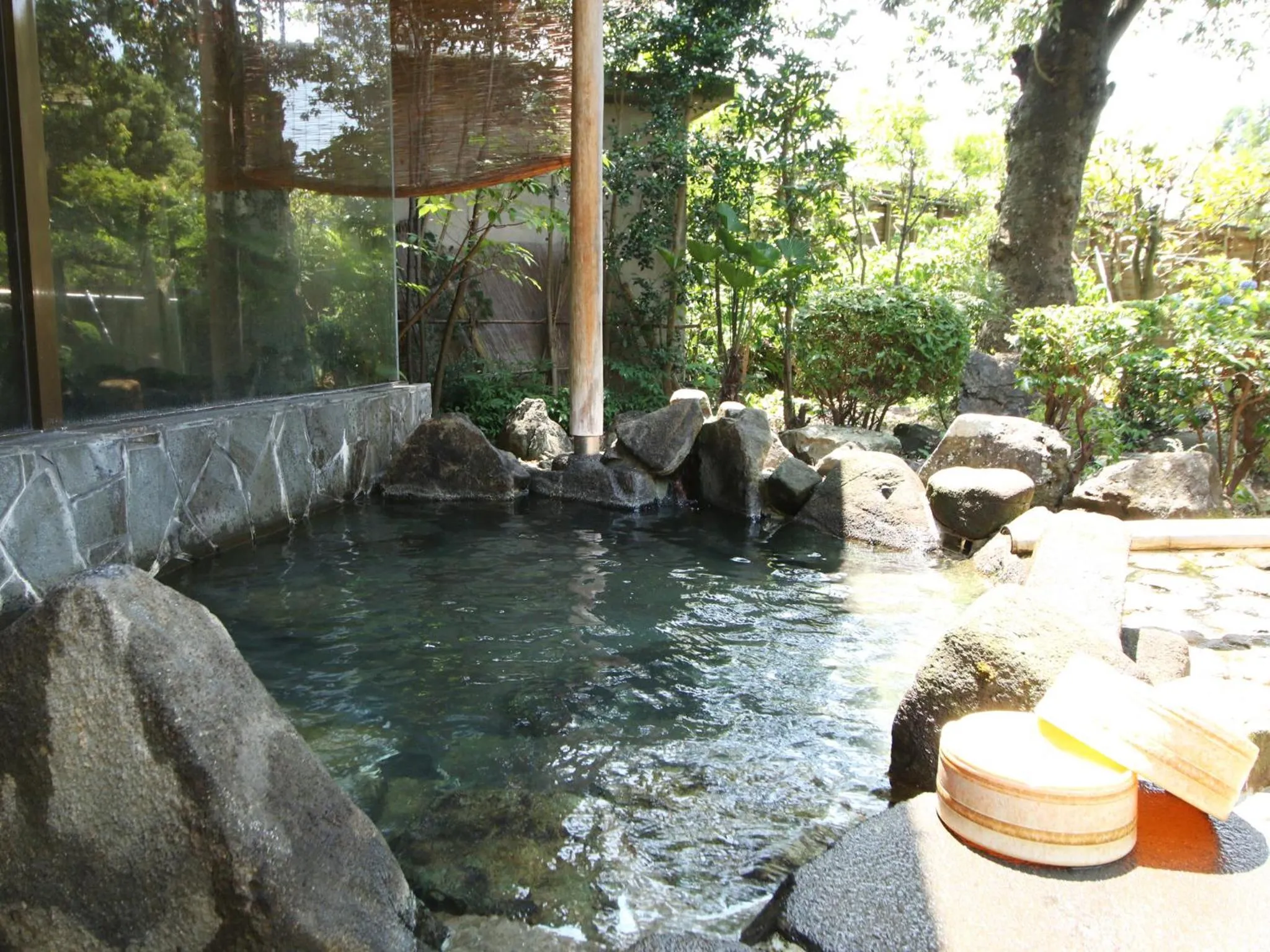 Hot Spring Bath in Suehirokan