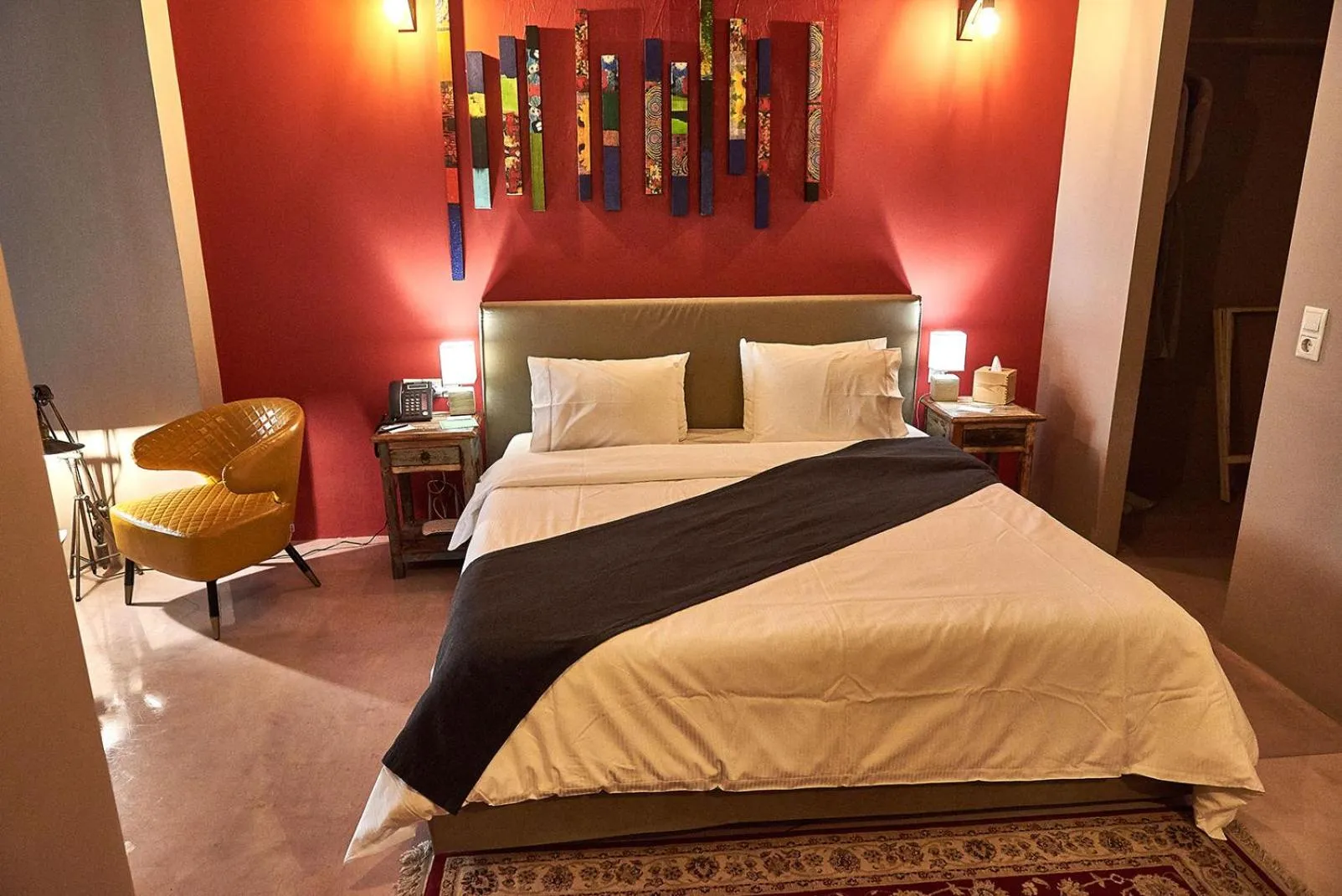 Bedroom, Bed in iFeel Athens