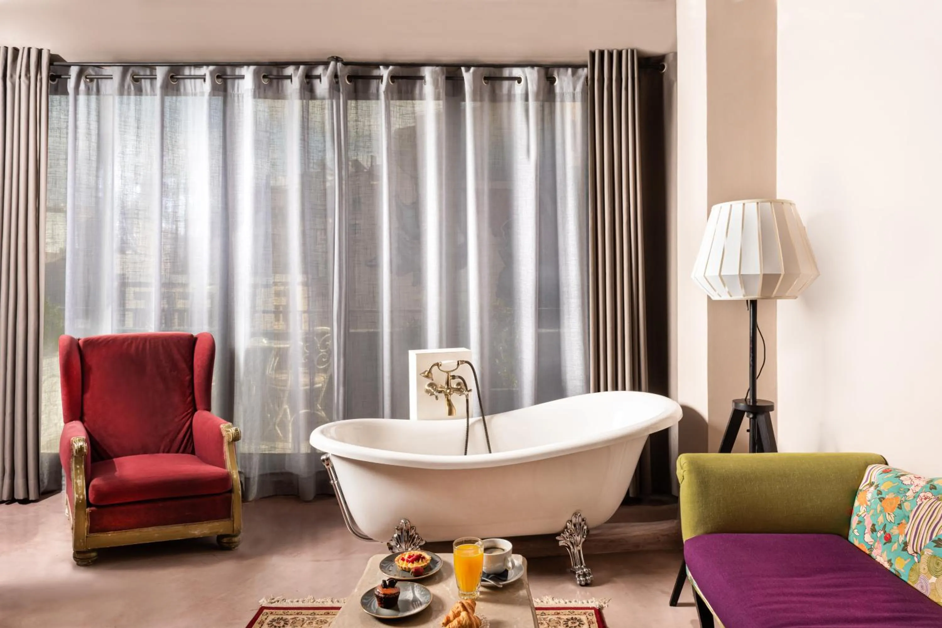 Living room in iFeel Athens