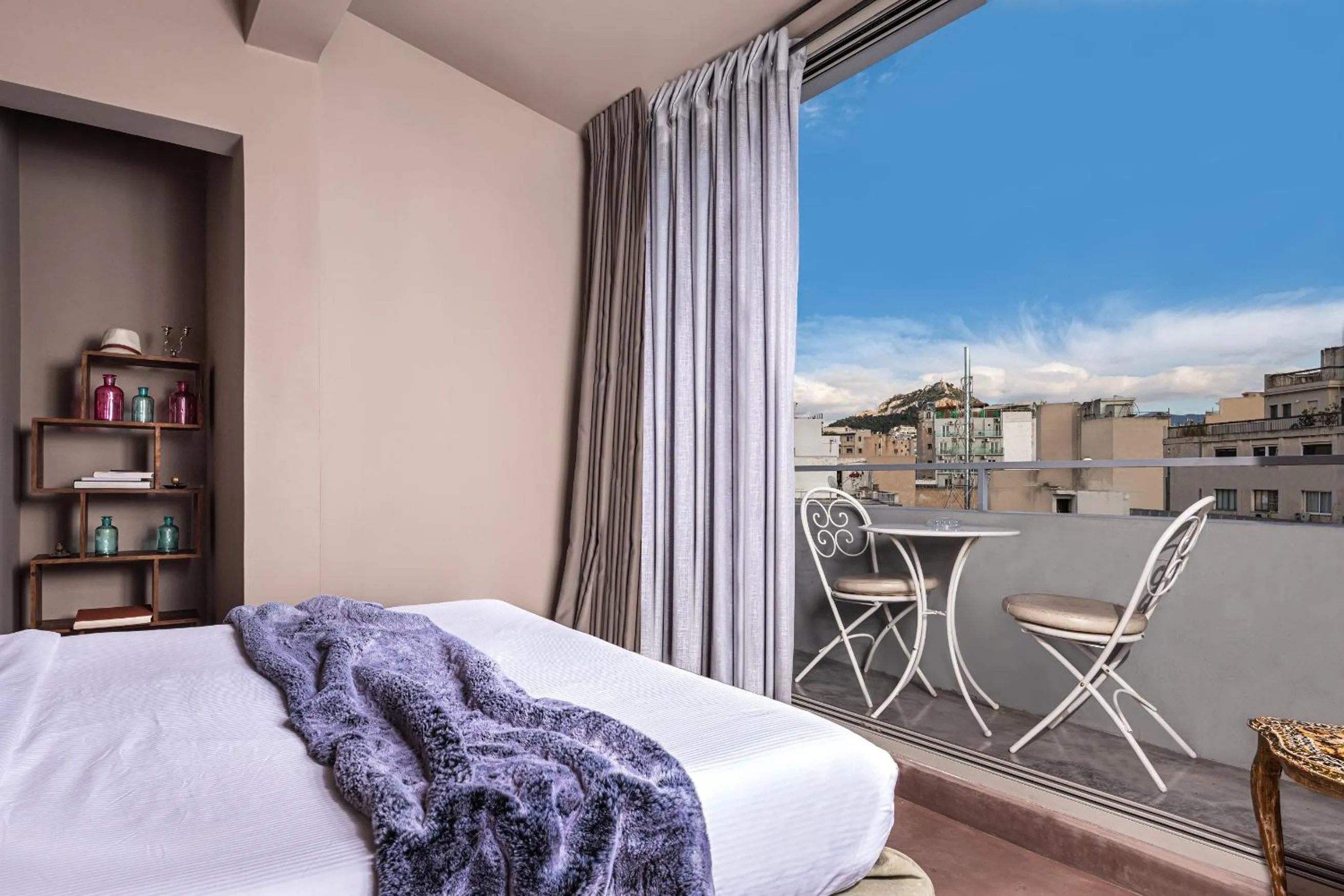 Bedroom, Bed in iFeel Athens