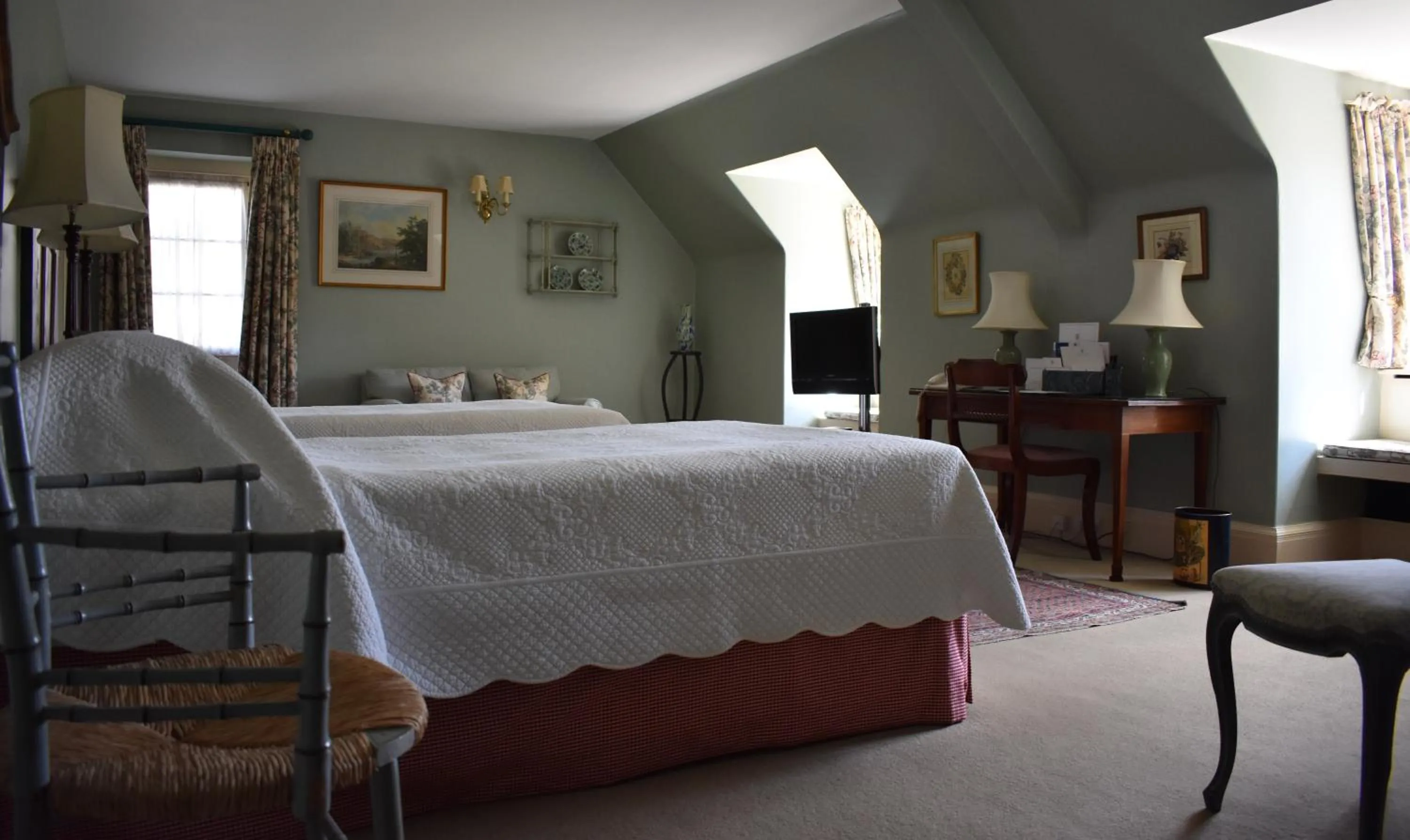 Bed in Hartwell House & Spa