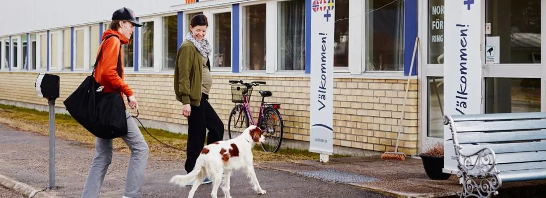 Facade/entrance in Hotell Sport & Rest