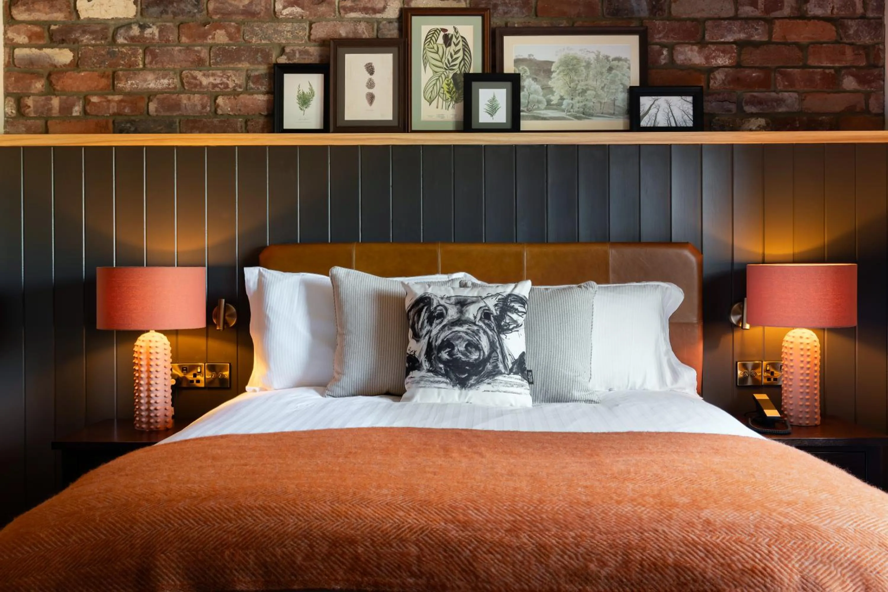 Bedroom, Bed in The Hampshire Hog