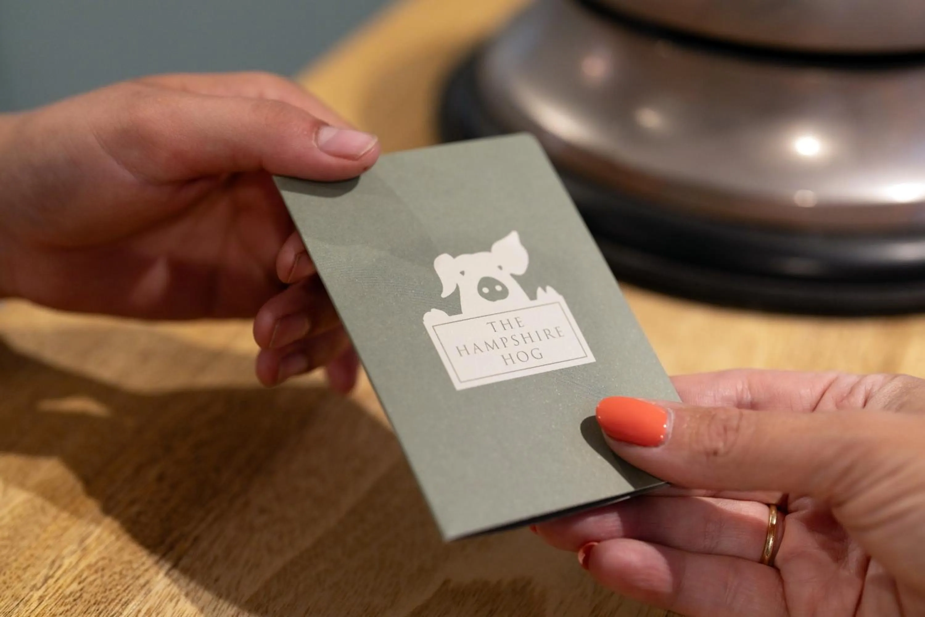 group of guests in The Hampshire Hog