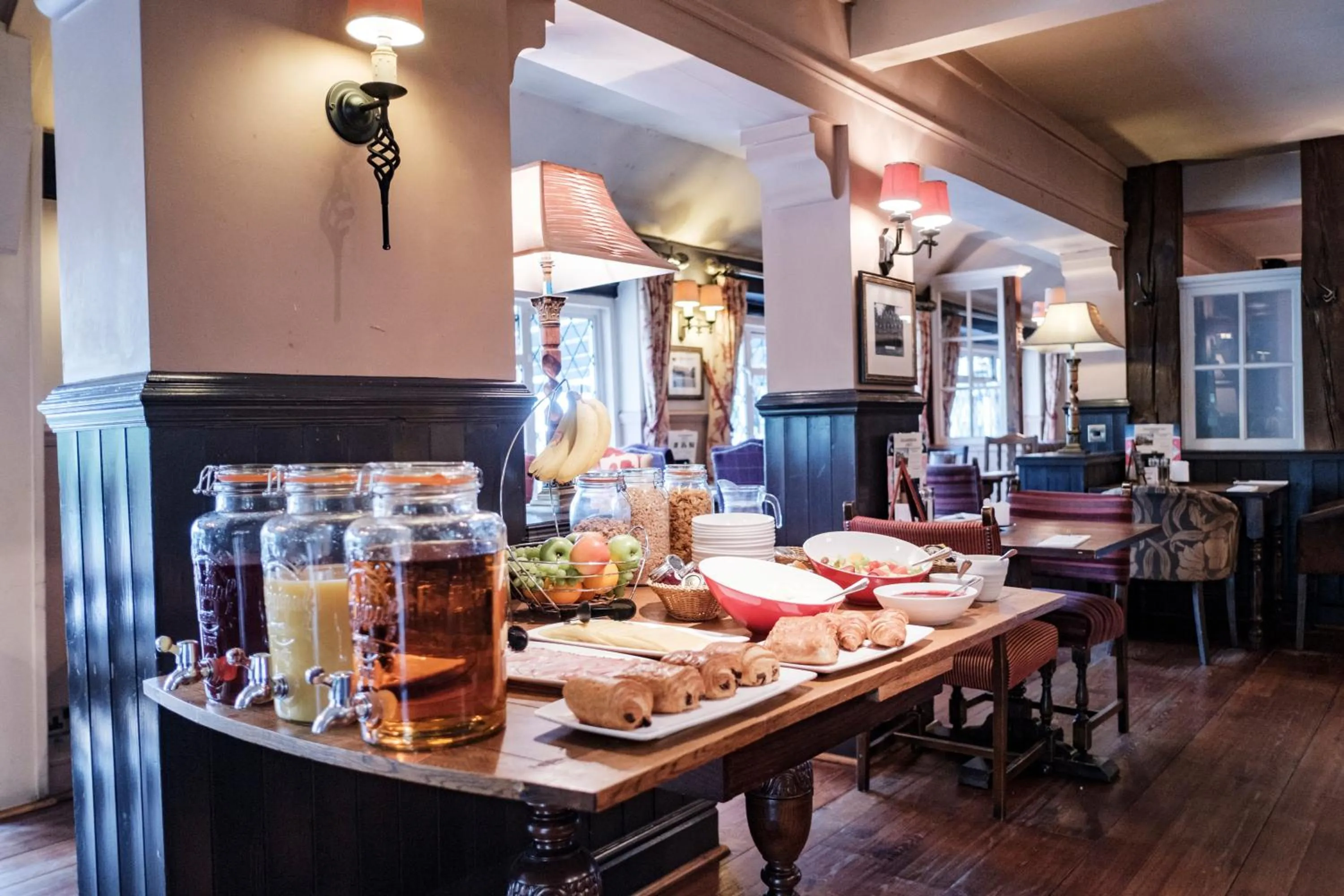 Continental breakfast in The Hampshire Hog