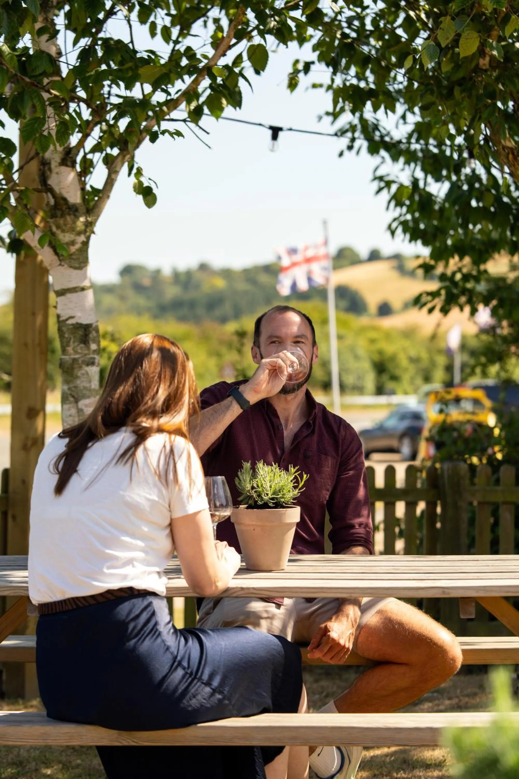 Natural landscape in The Hampshire Hog