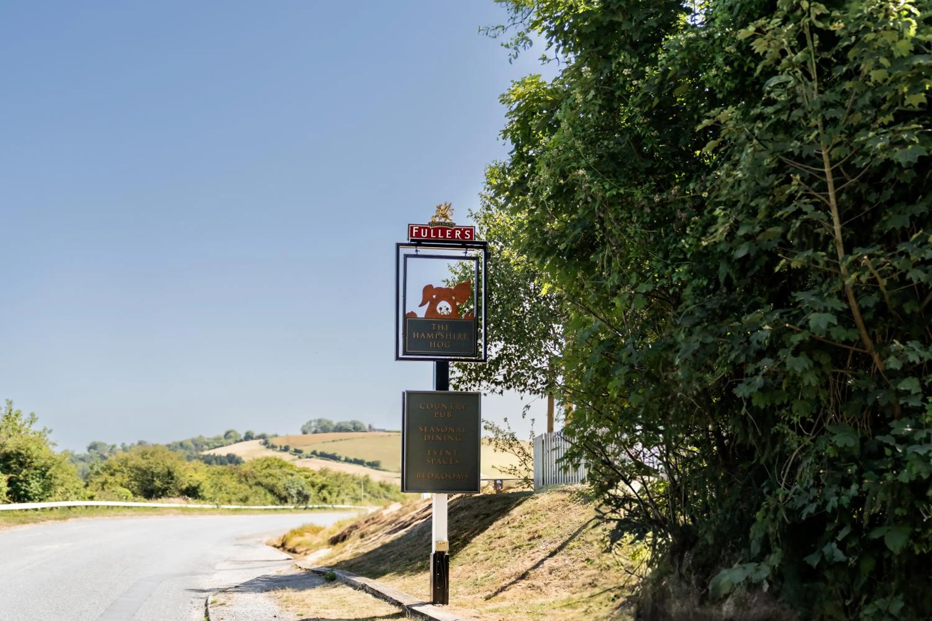 Natural landscape in The Hampshire Hog