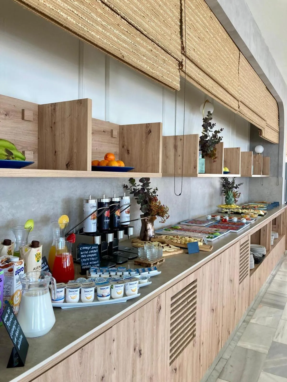 Food and drinks in Hotel Santa Rosa