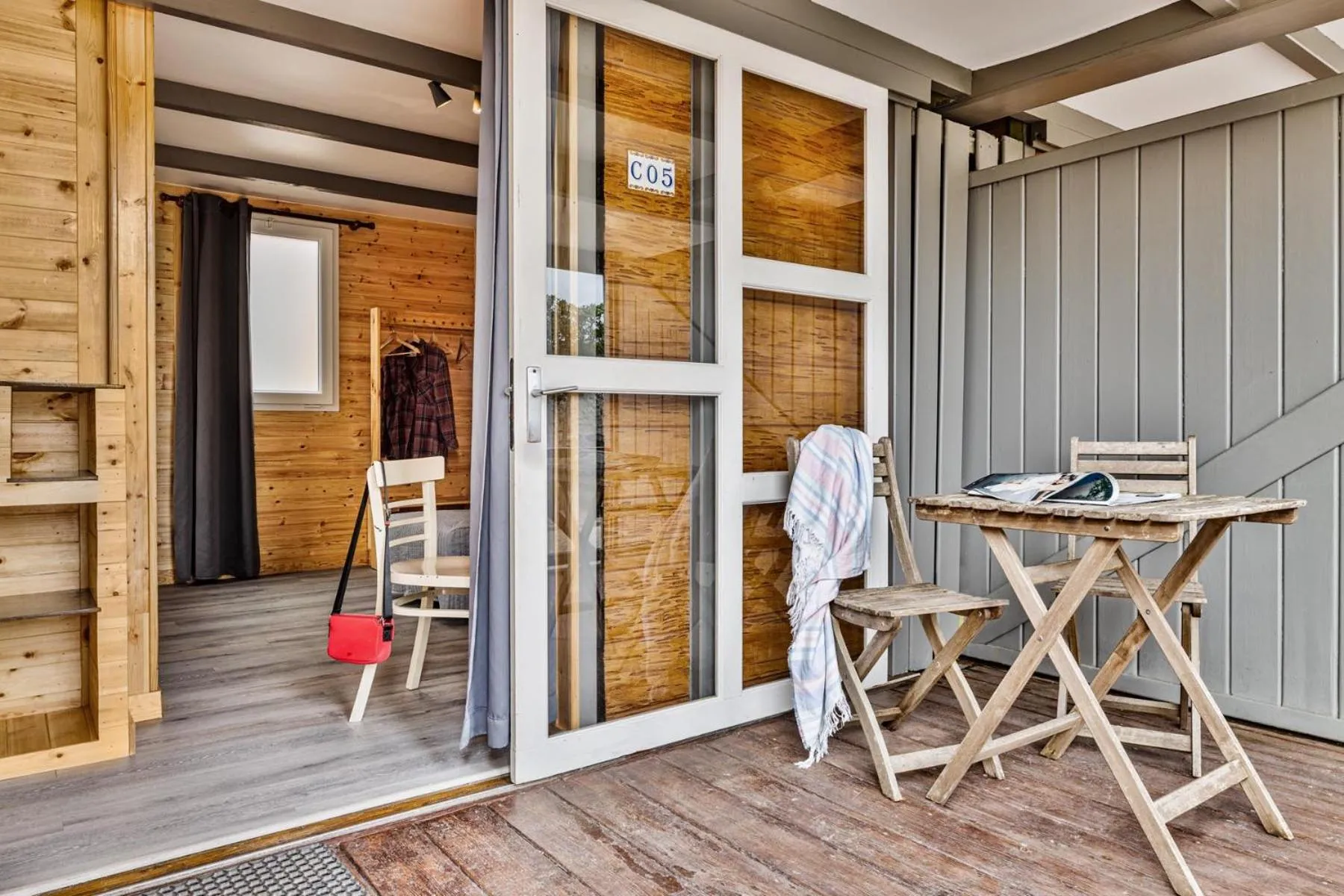 Balcony/Terrace in PenichePraia - Bungalows, Campers & SPA