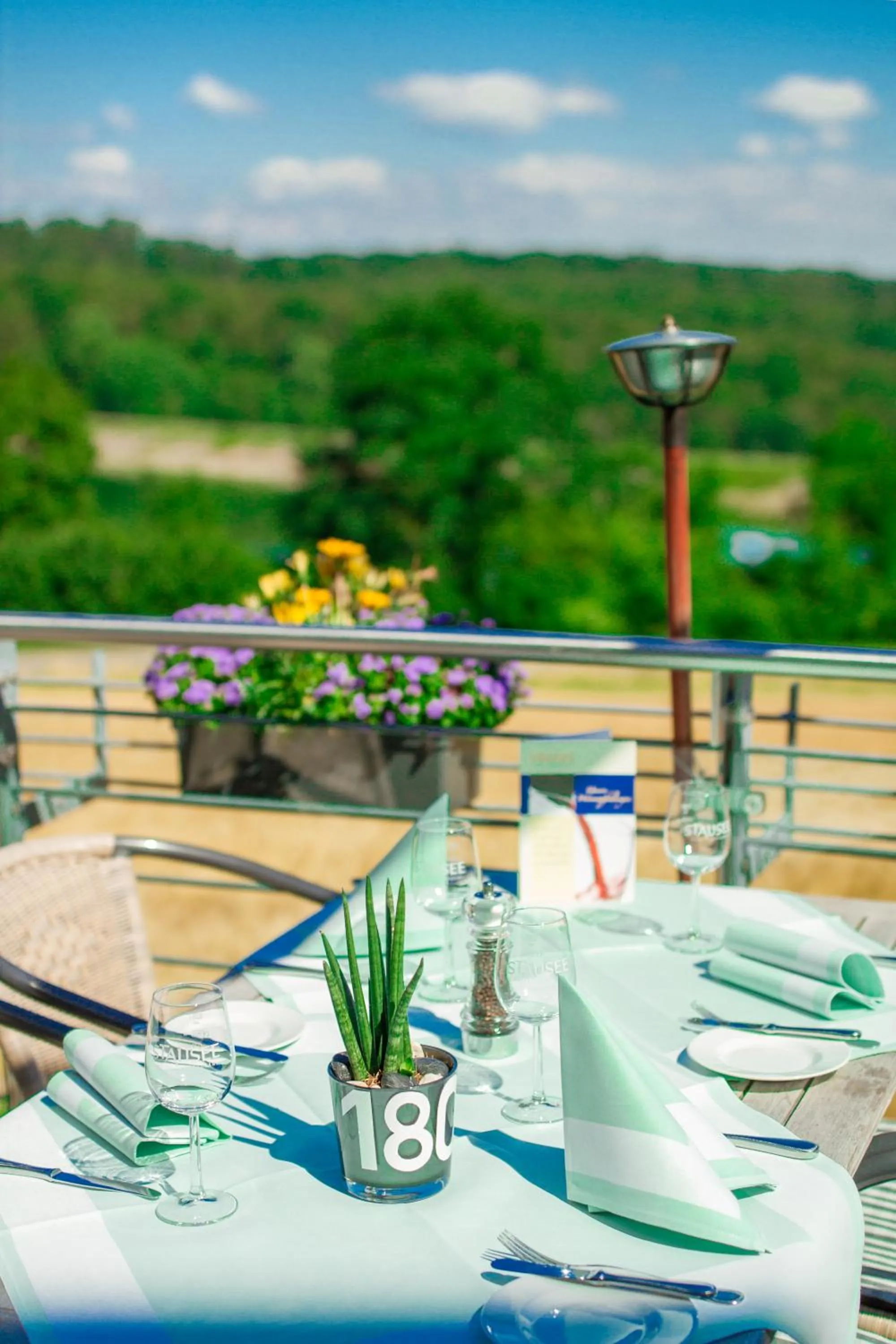 Balcony/Terrace in Stausee-Hotel