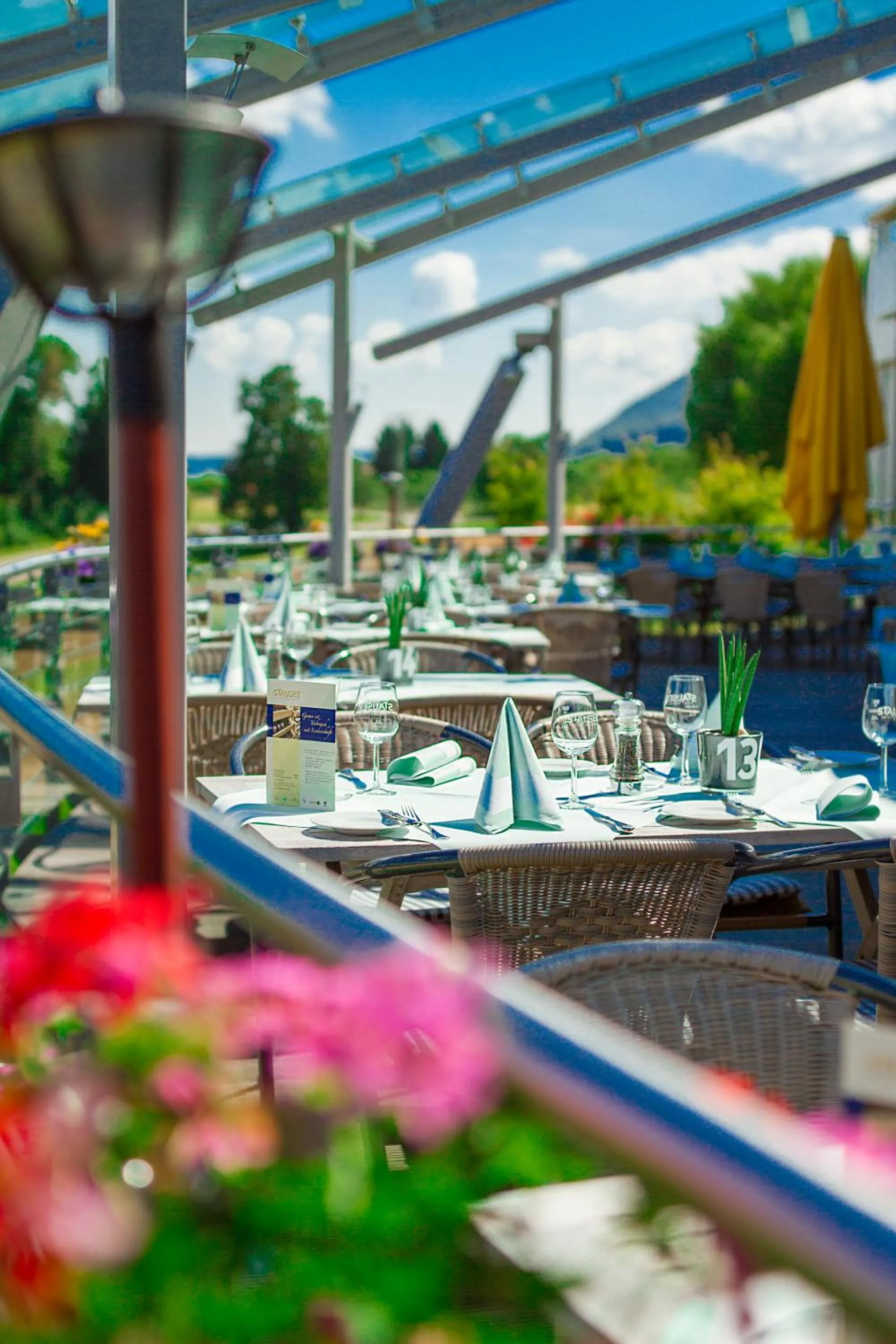 Balcony/Terrace in Stausee-Hotel
