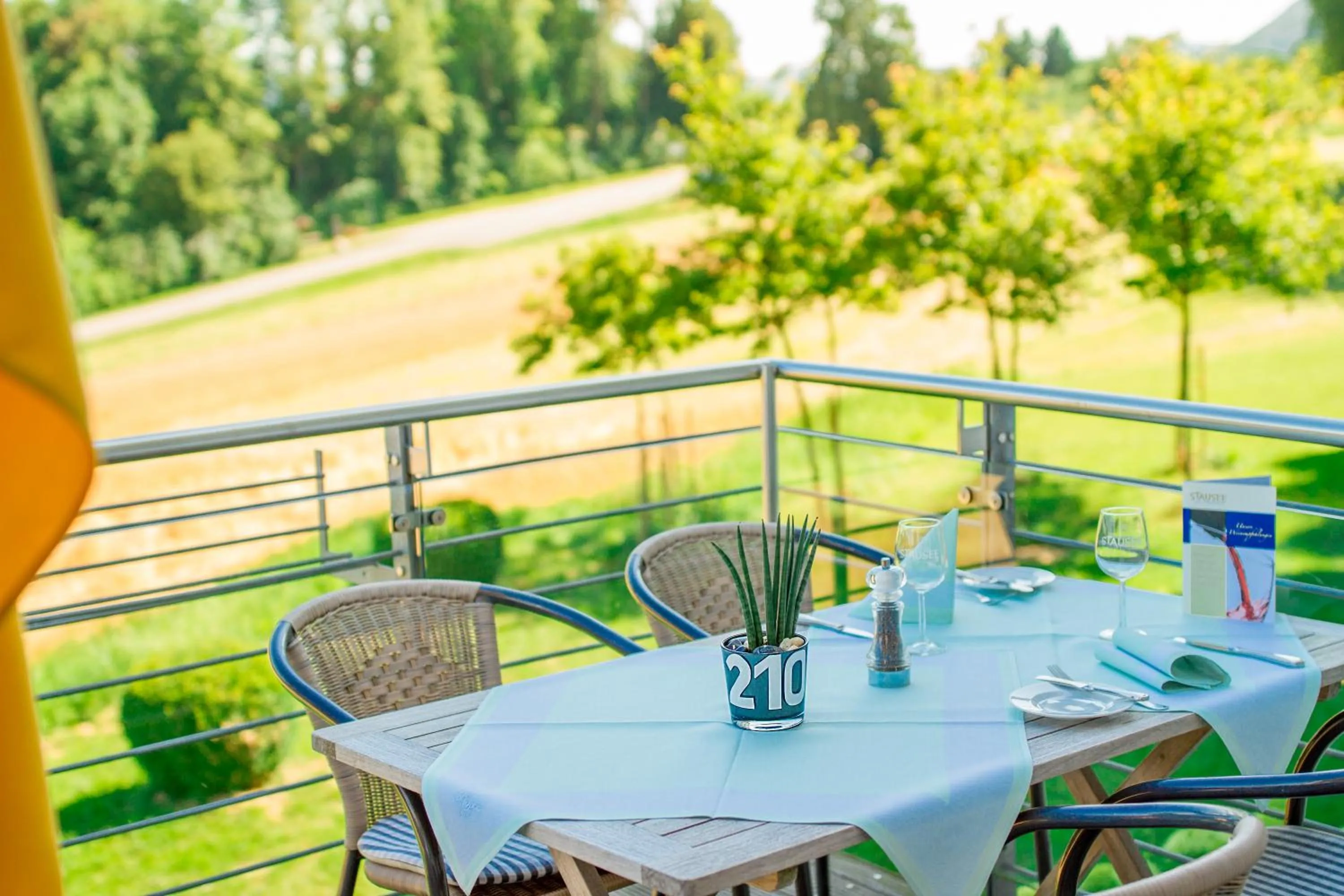 Balcony/Terrace in Stausee-Hotel