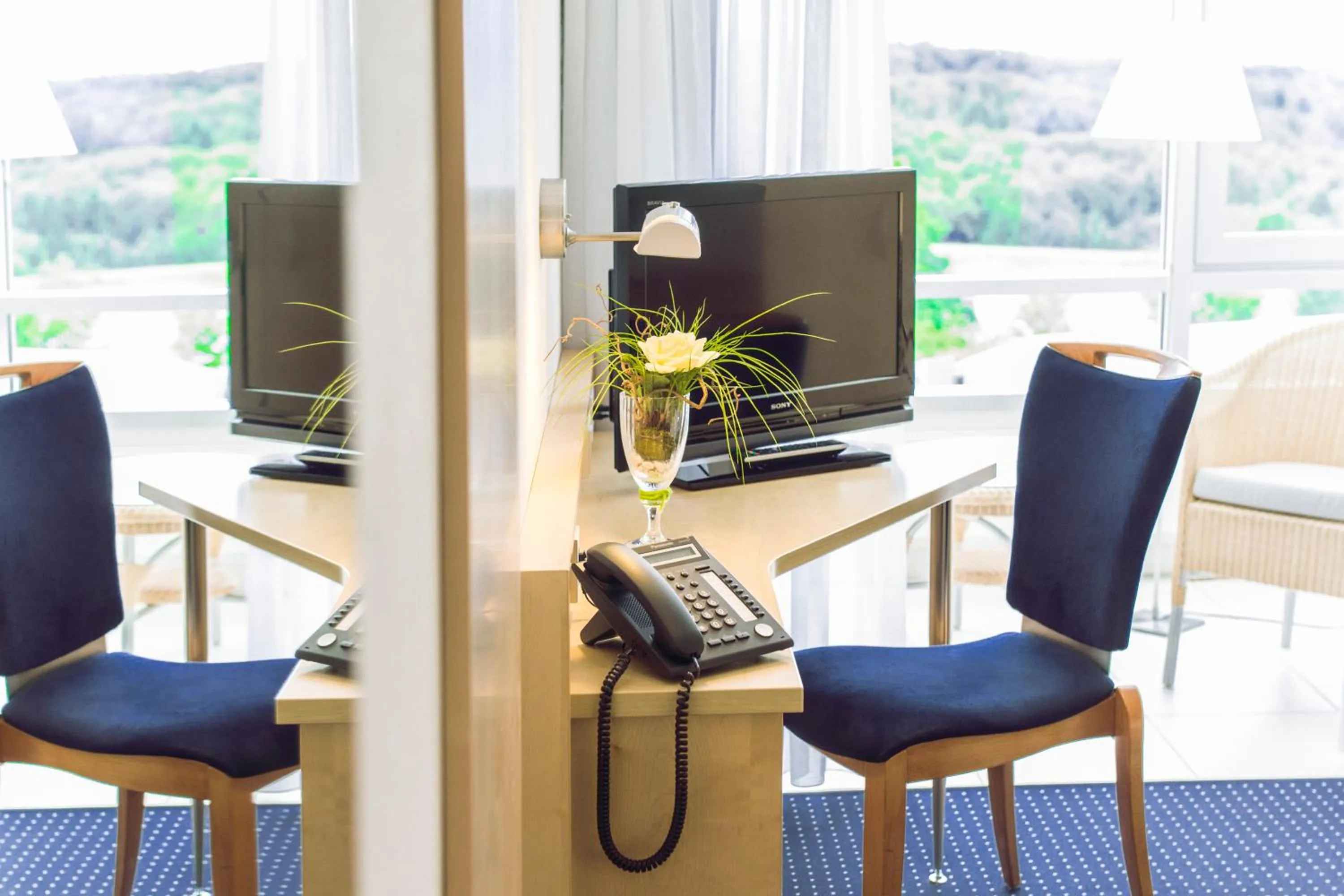 Decorative detail in Stausee-Hotel