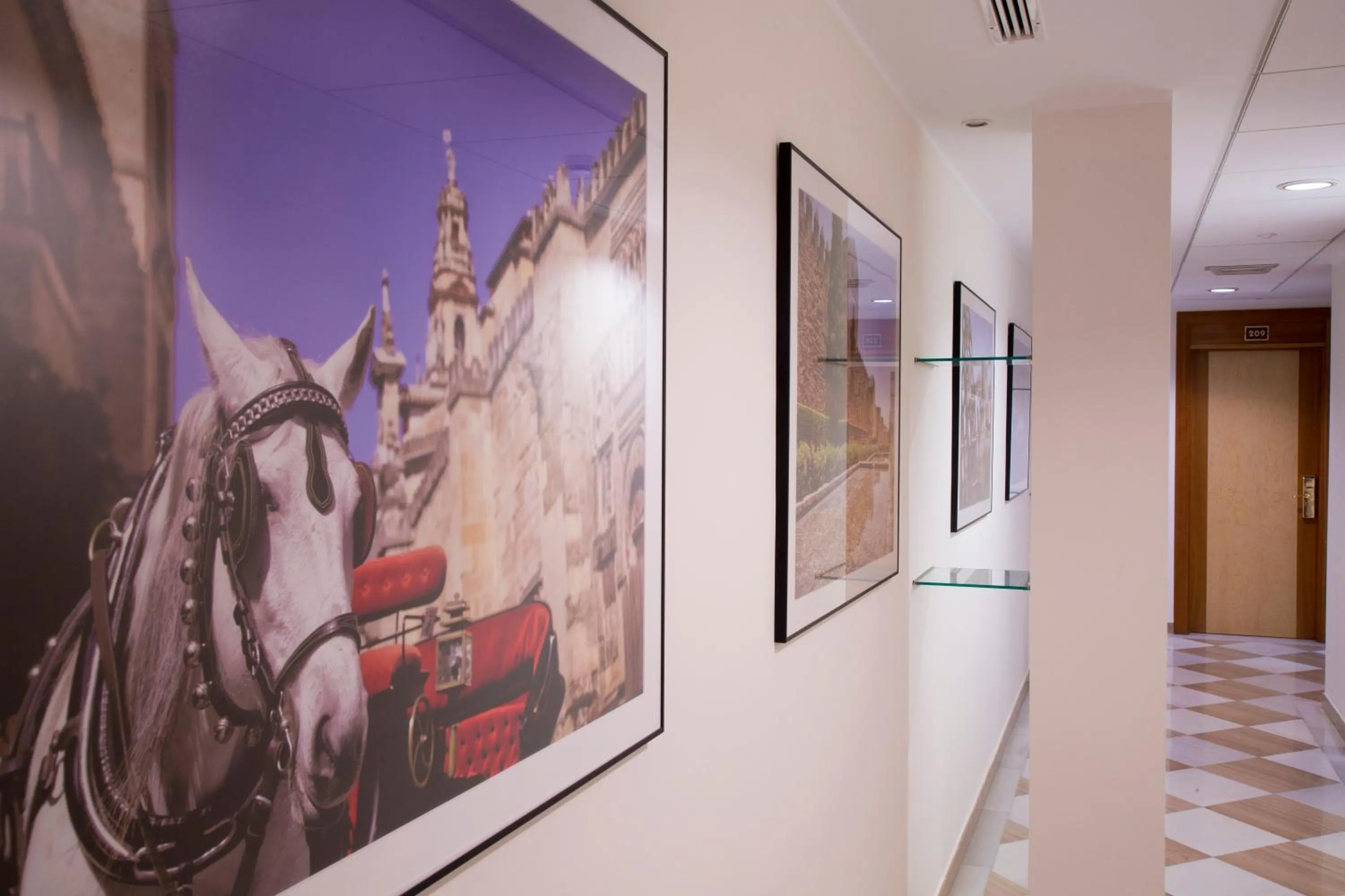 Lobby or reception in Hotel Córdoba Centro