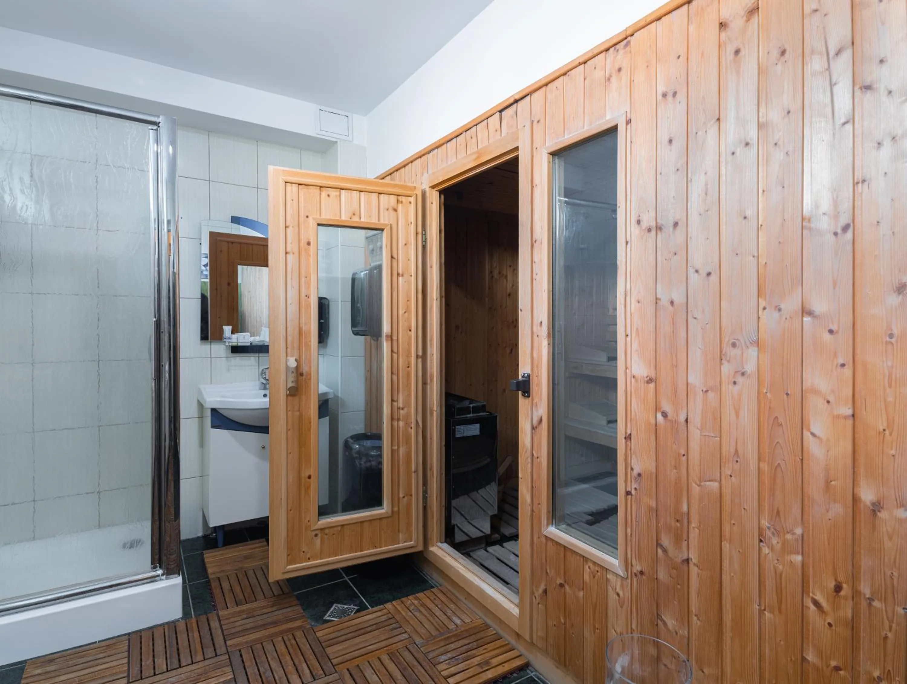 Sauna in Hotel Ski&Sky