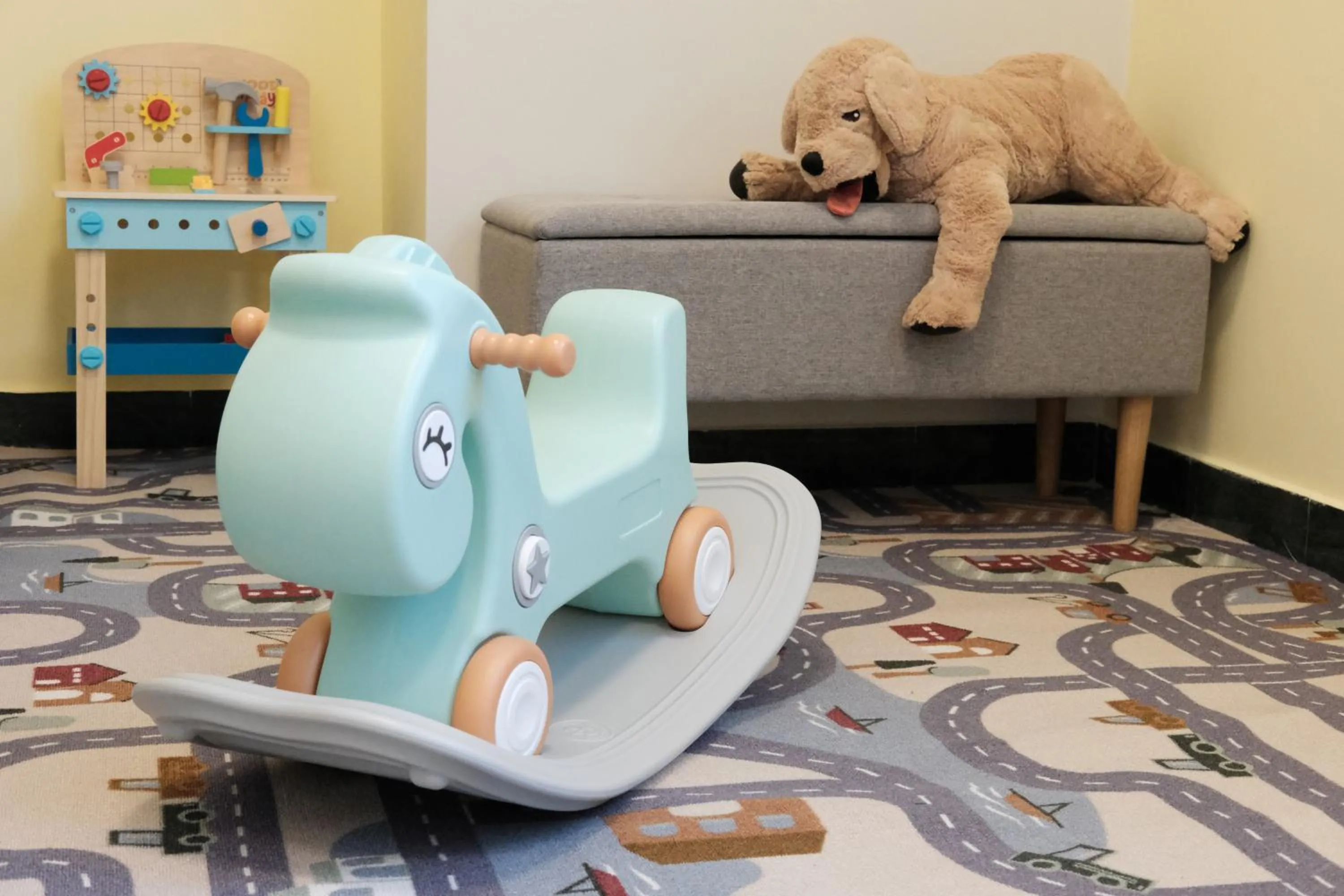 Children play ground in Hotel Ski&Sky