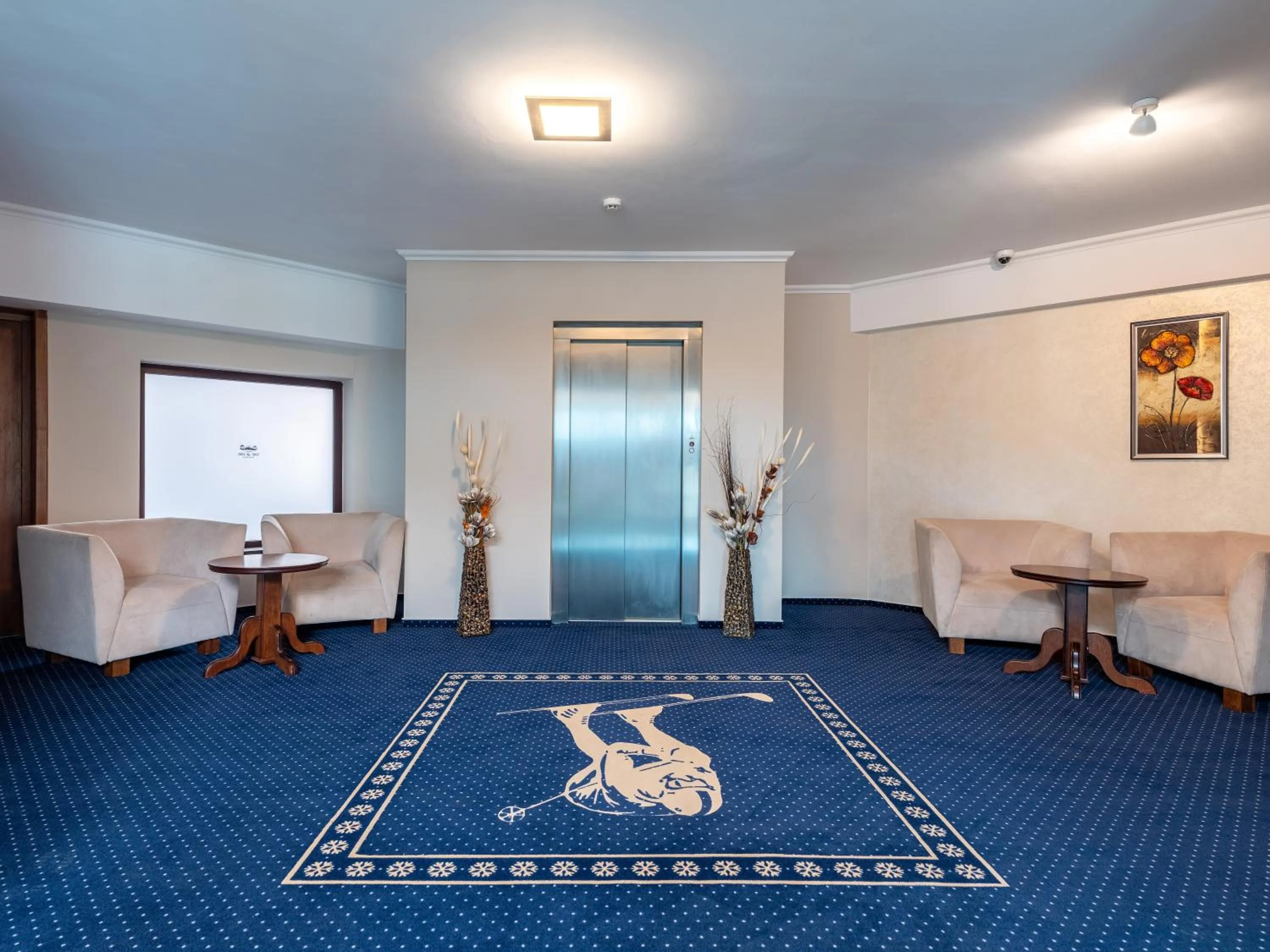 Seating area in Hotel Ski&Sky