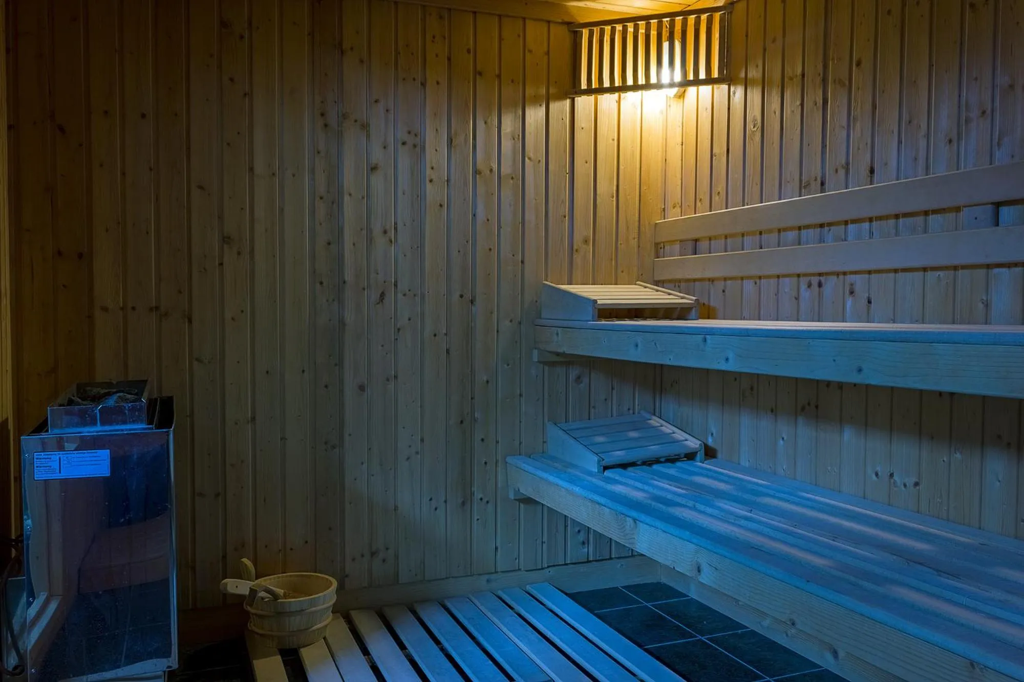 Sauna, Bed in Hotel Ski&Sky