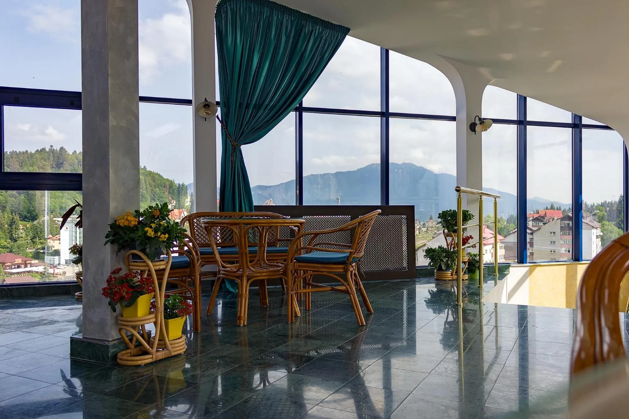 Patio in Hotel Ski&Sky