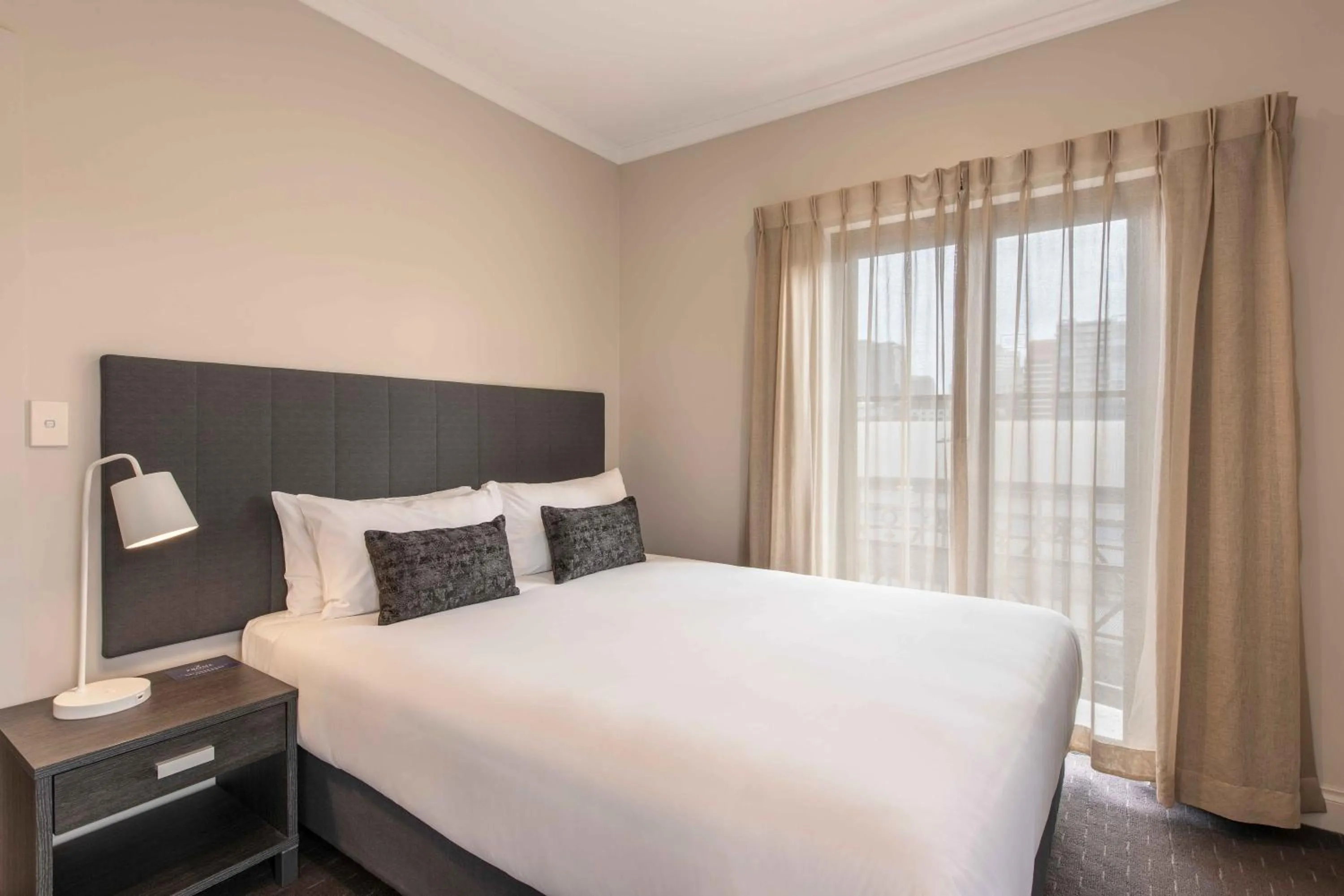 Bedroom in Frome Apartments