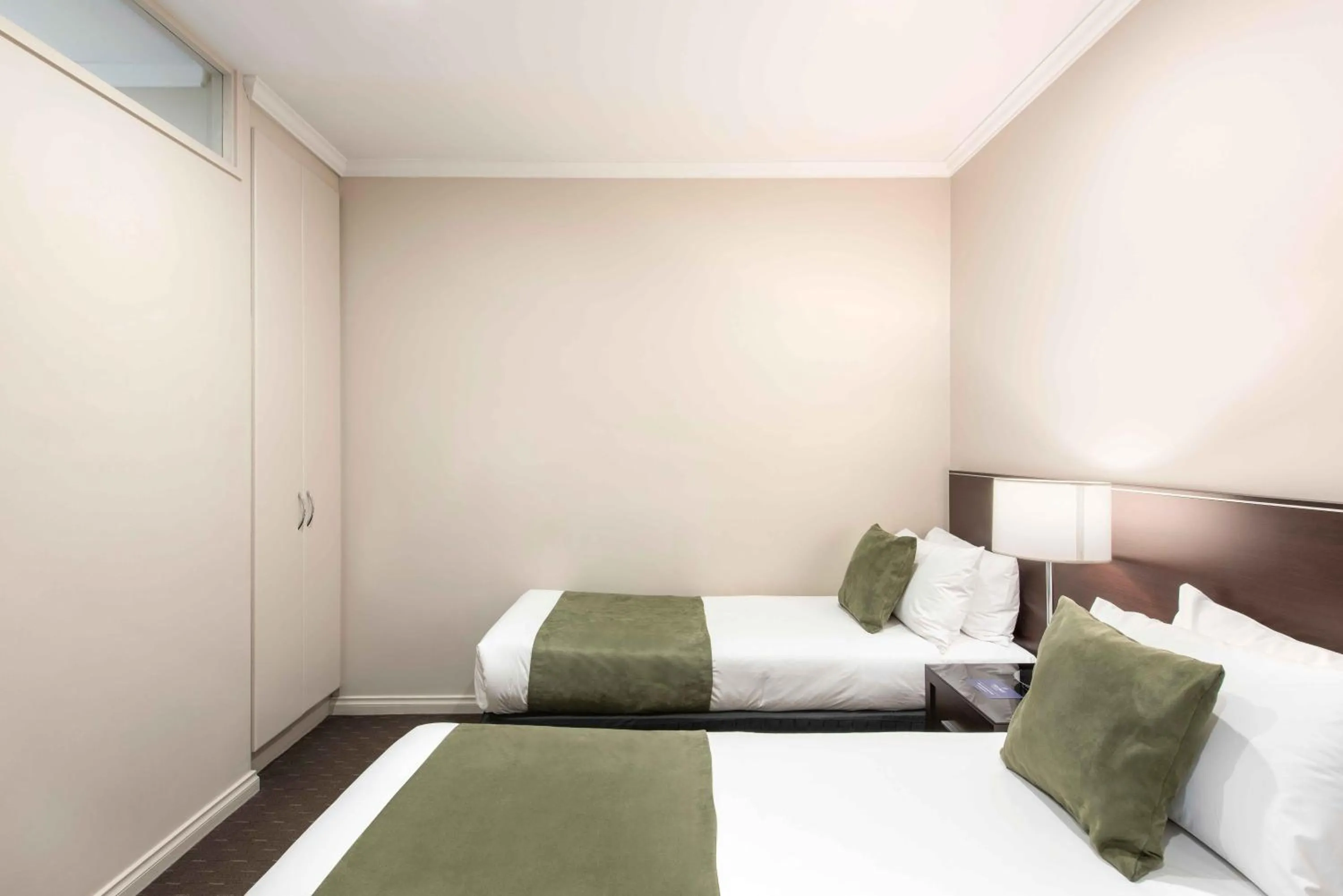 Bedroom in Frome Apartments