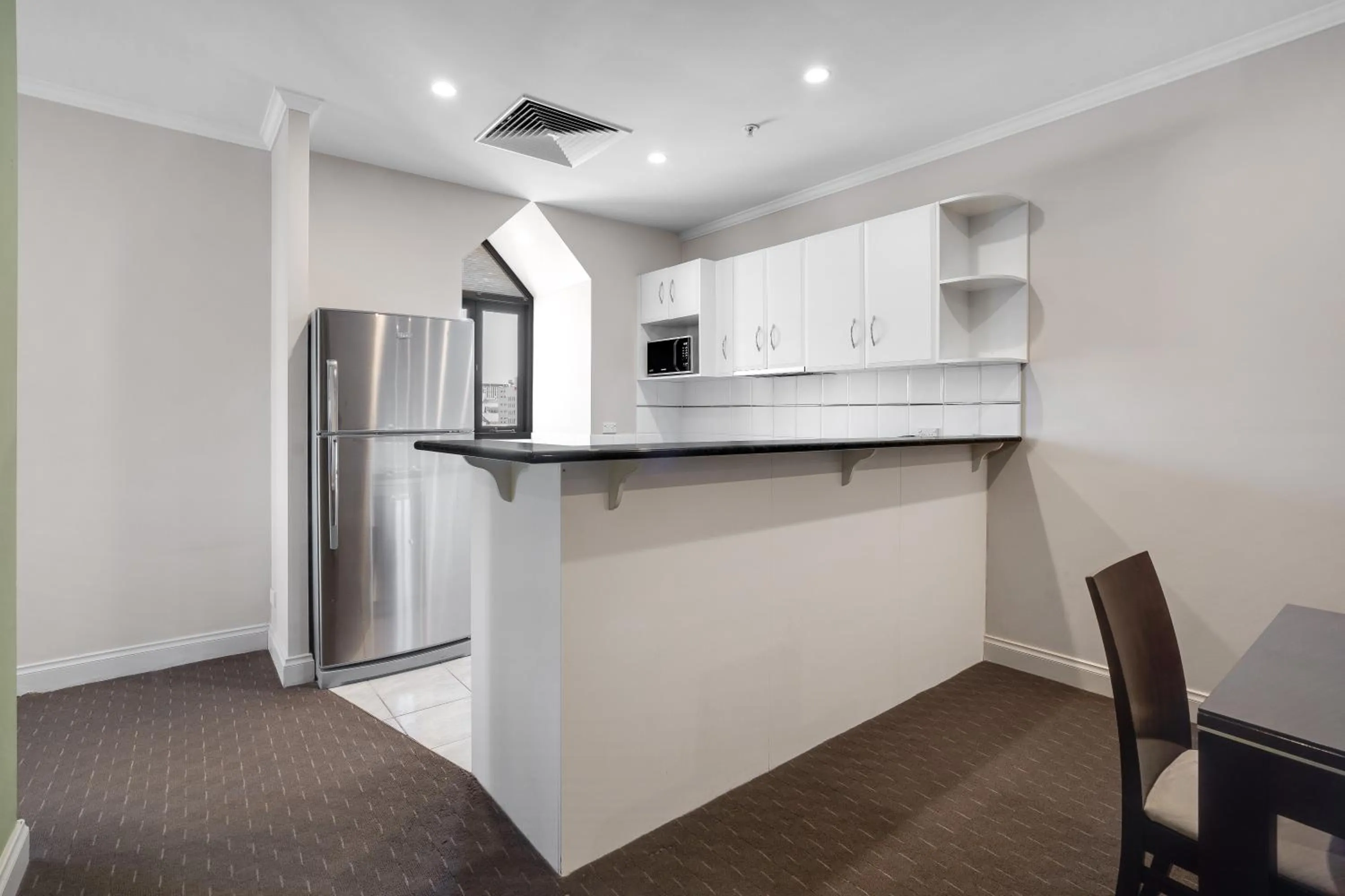 kitchen in Frome Apartments