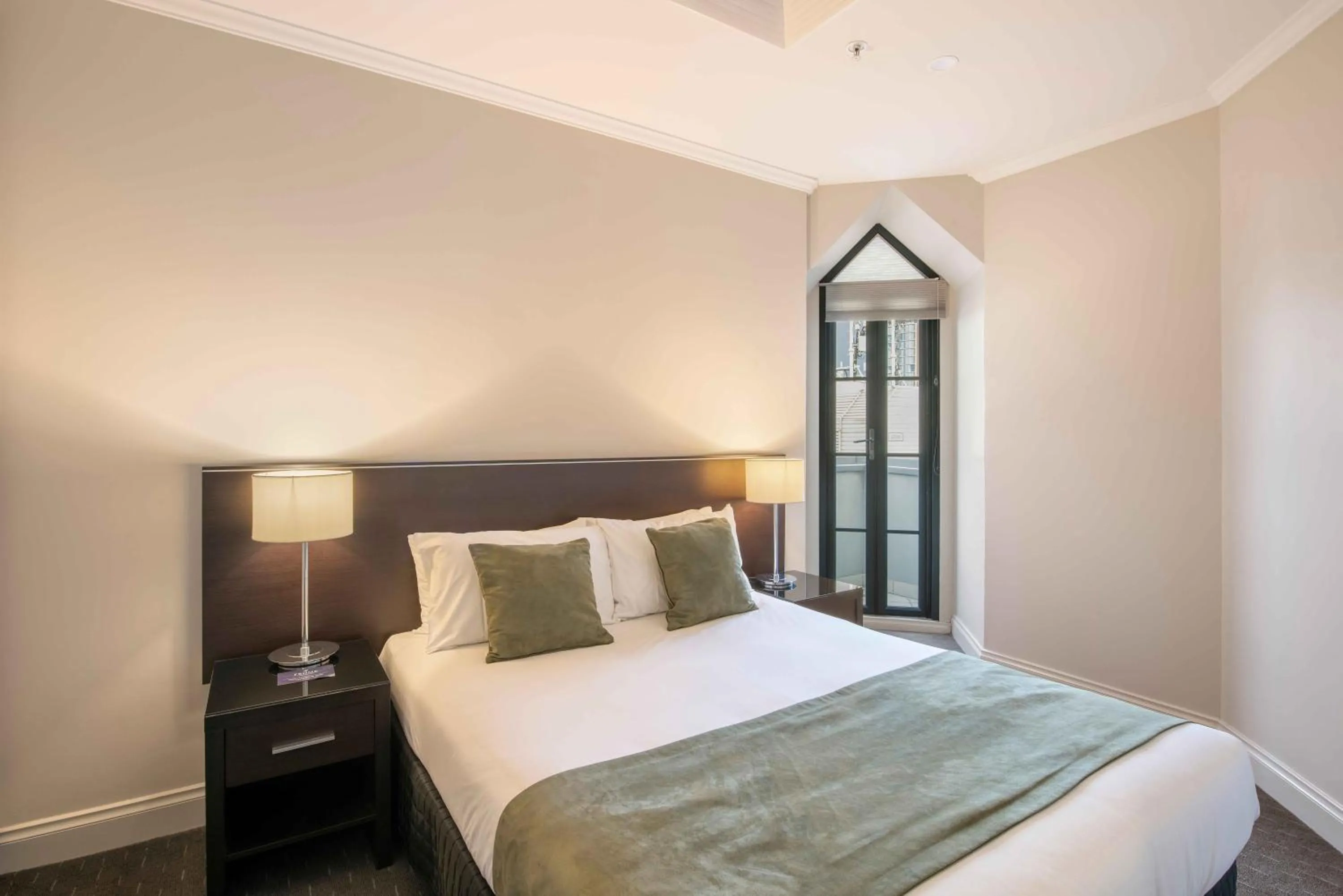 Bedroom in Frome Apartments