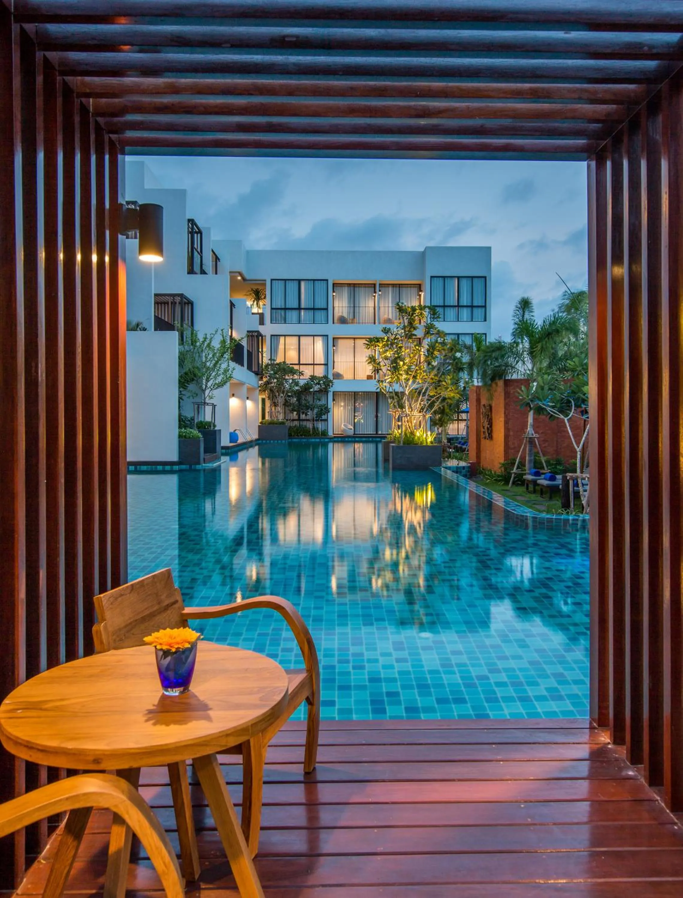 Pool view in Asira Boutique HuaHin