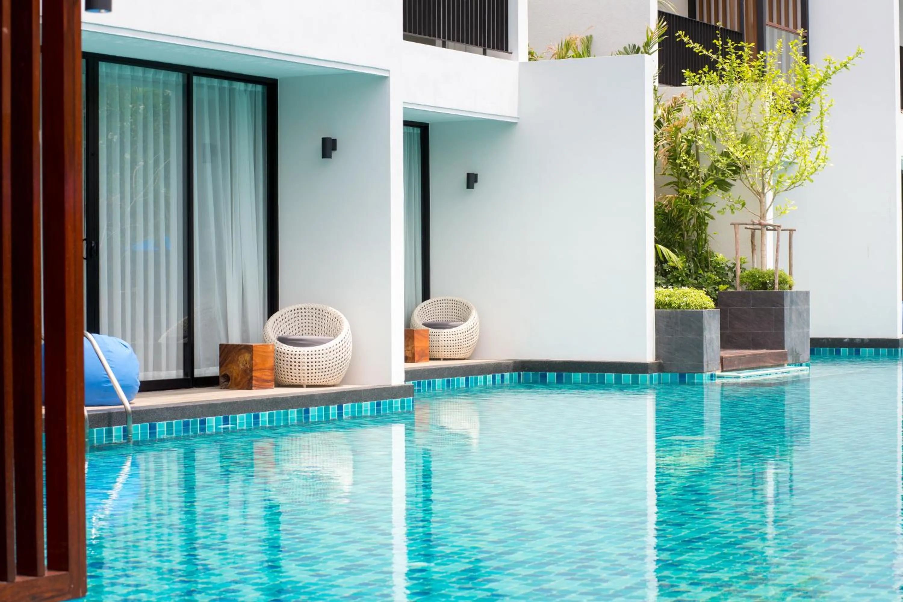 Pool view in Asira Boutique HuaHin