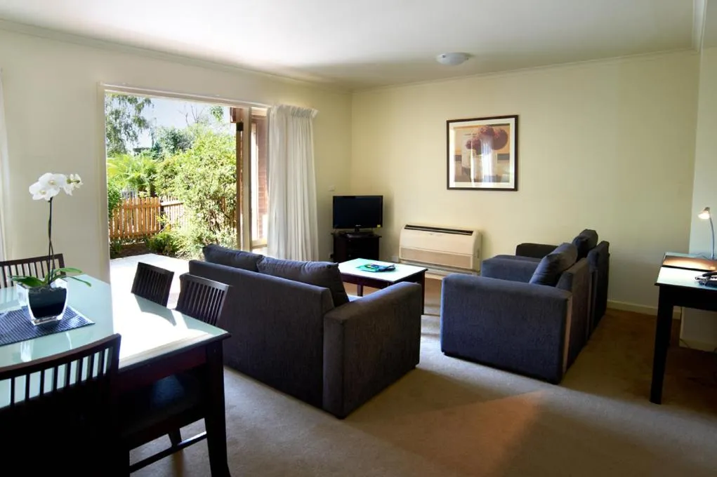 Living room in Comfort Apartments Royal Gardens