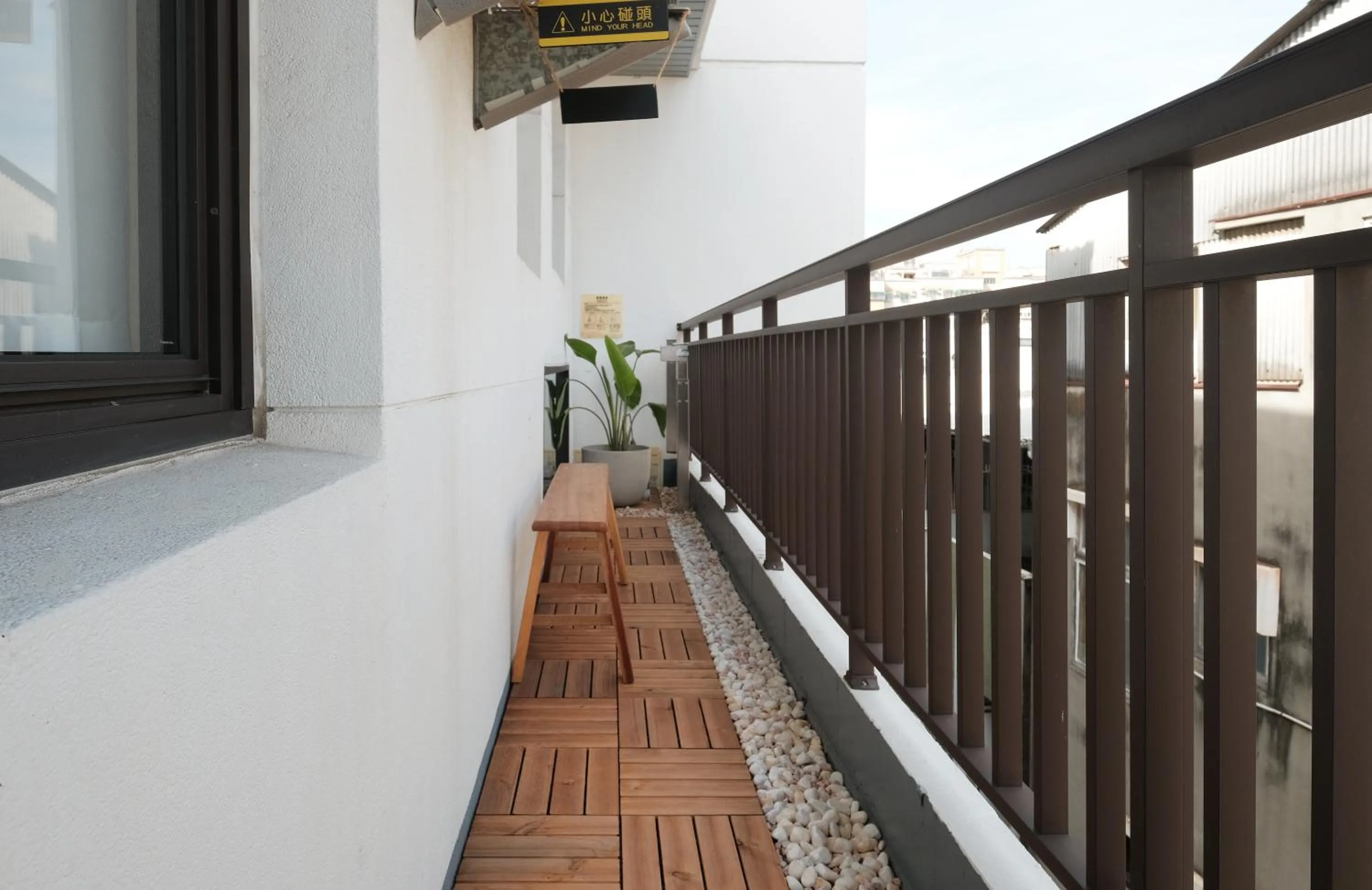 Balcony/Terrace in Journey Hostel
