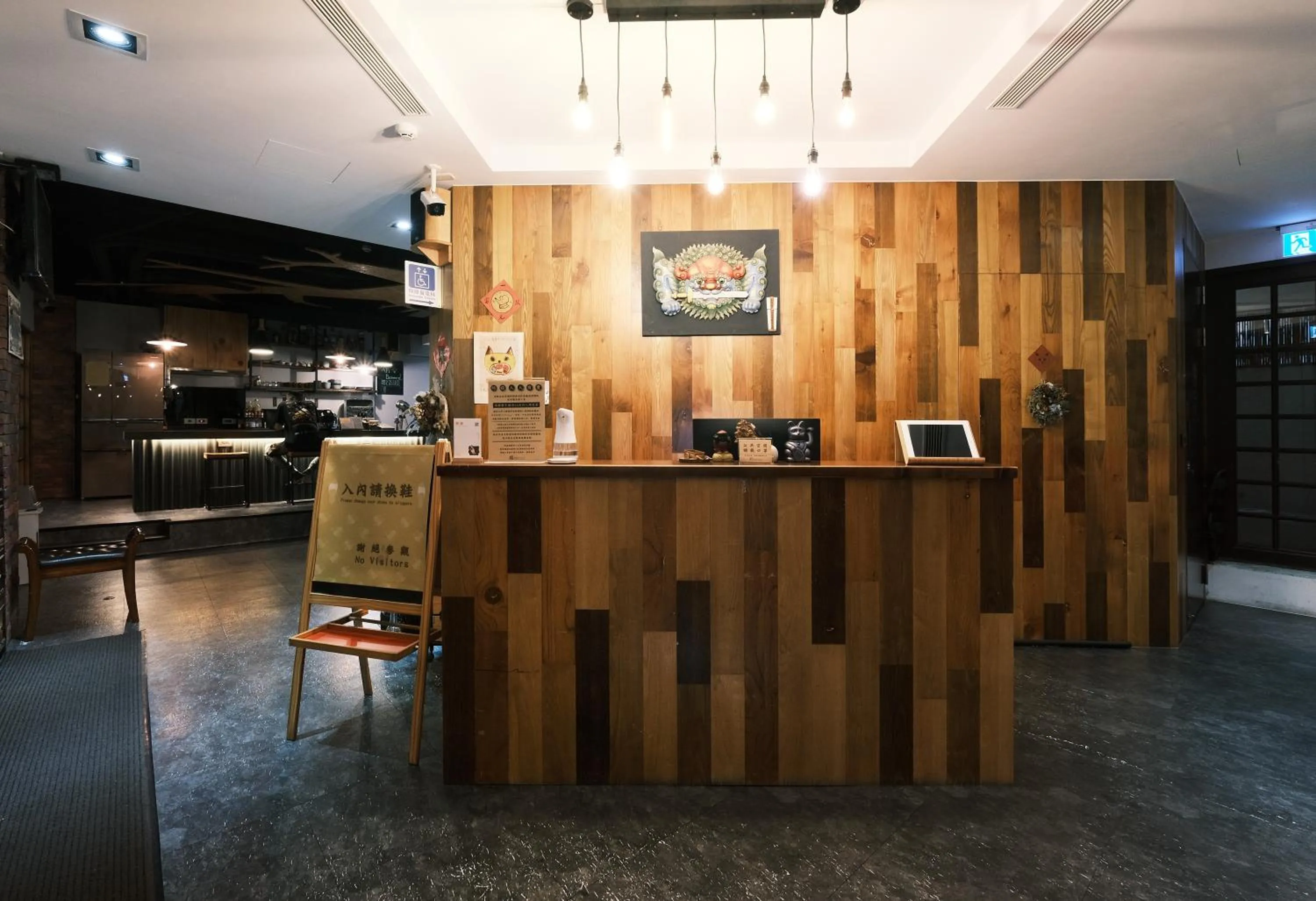 Lobby or reception in Journey Hostel