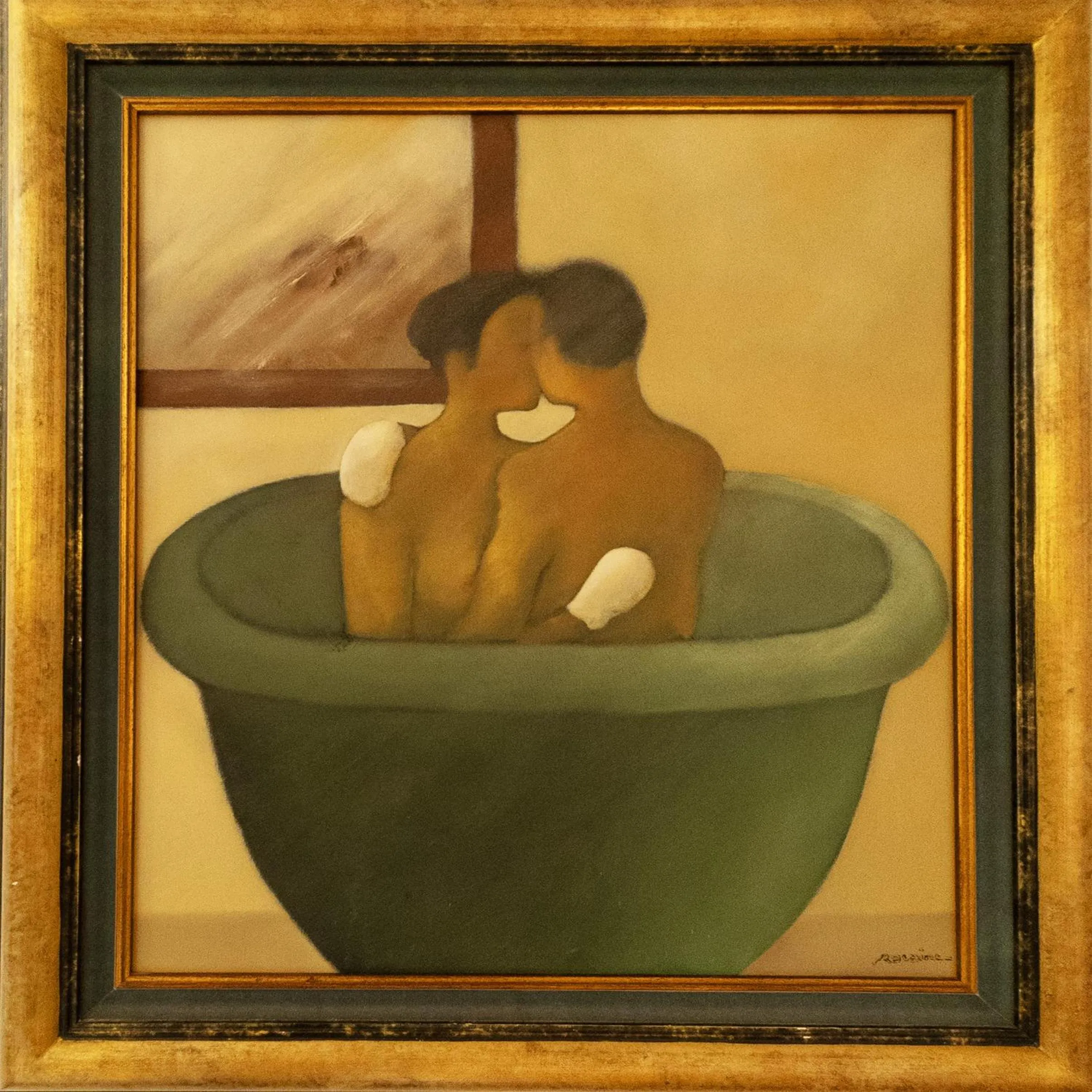 Decorative detail in Hotel des Bains