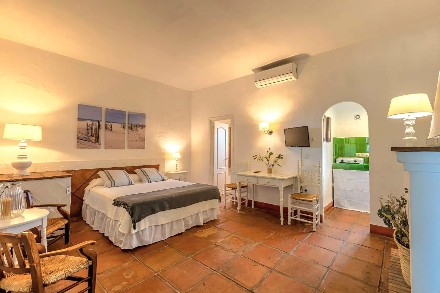 Bed in Hotel-Apart CORTIJO LAS PIÑAS