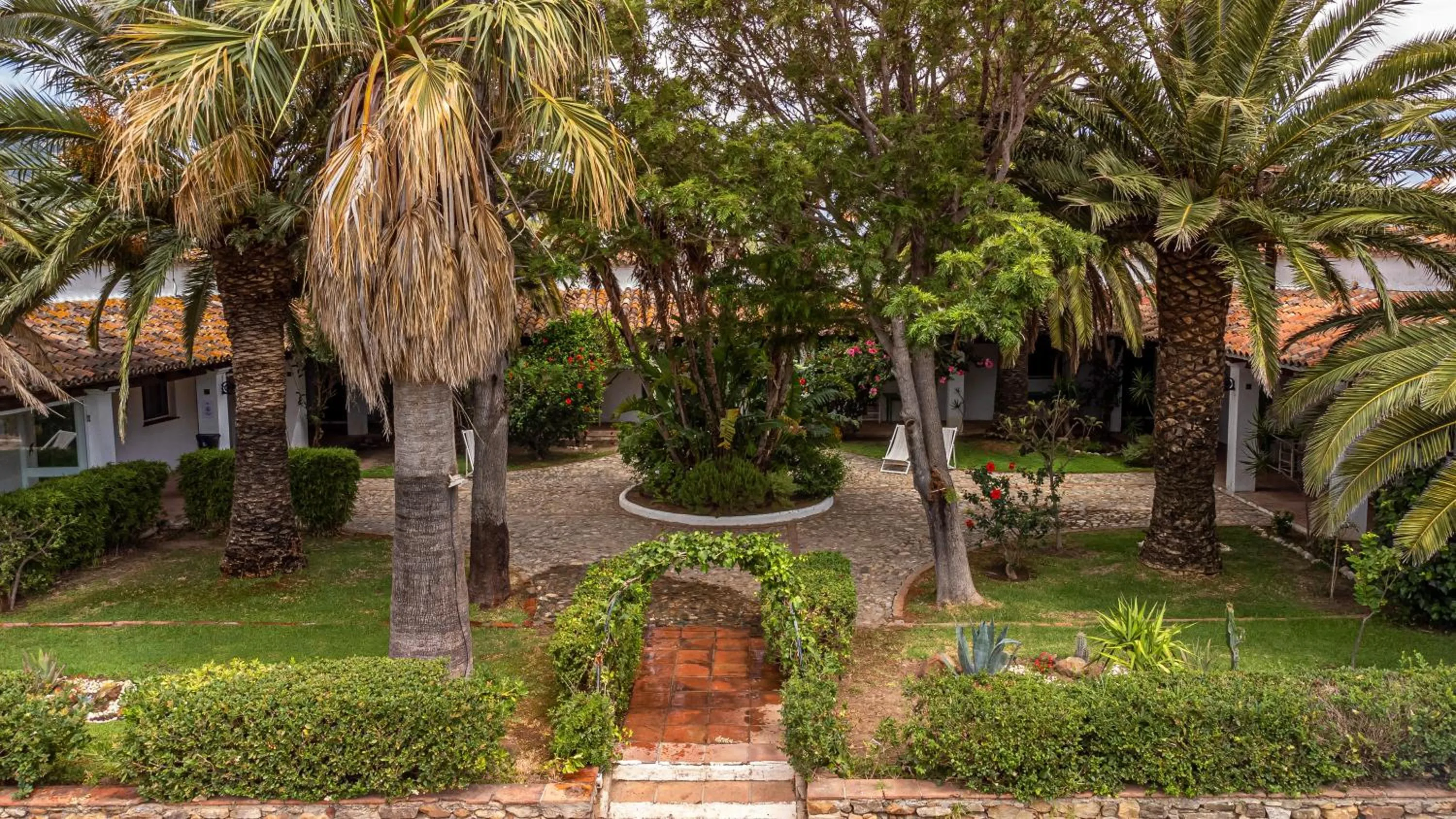 Patio in Hotel-Apart CORTIJO LAS PIÑAS