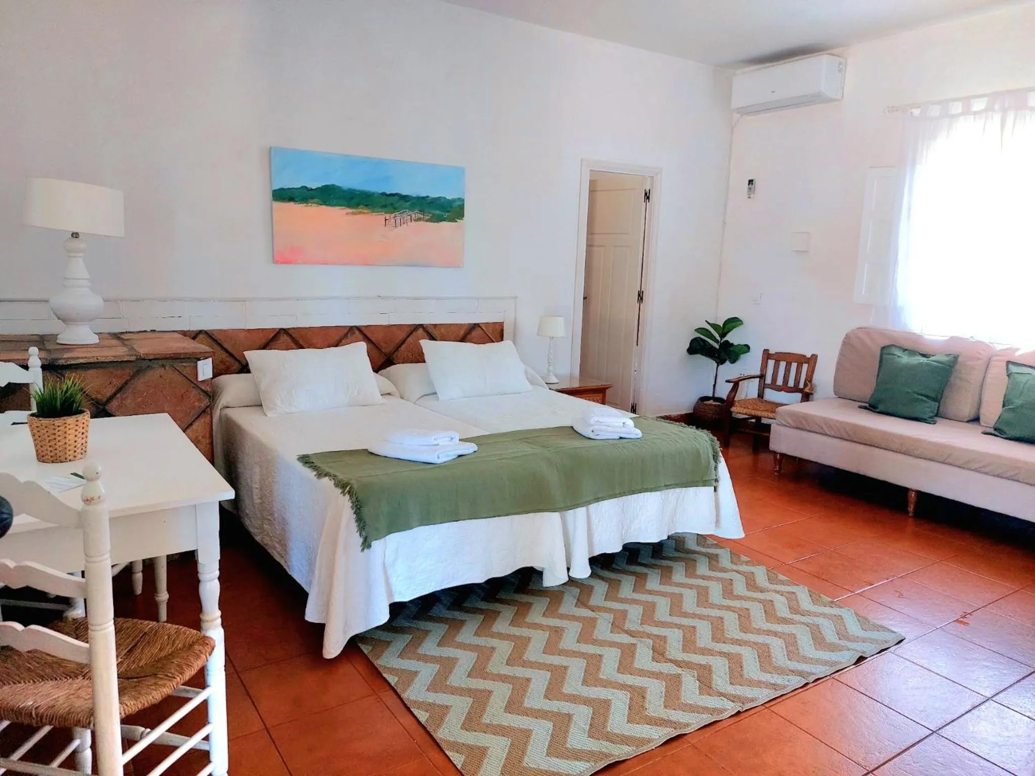 Bed in Hotel-Apart CORTIJO LAS PIÑAS