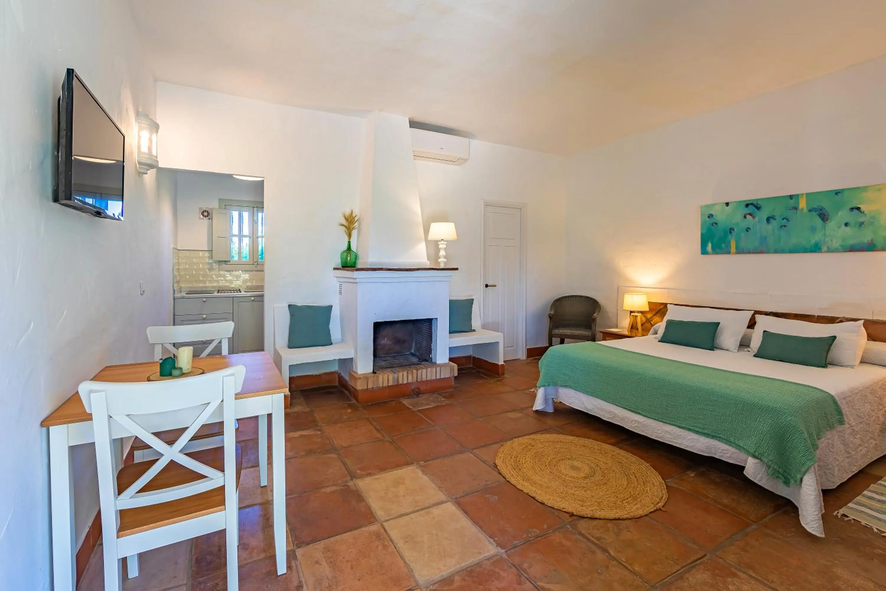 Bed in Hotel-Apart CORTIJO LAS PIÑAS